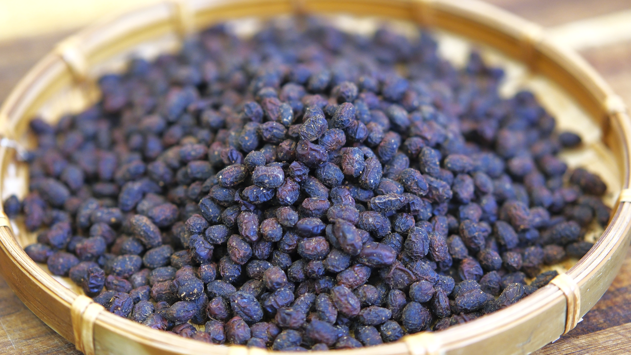 Homemade Fermented Black Beans