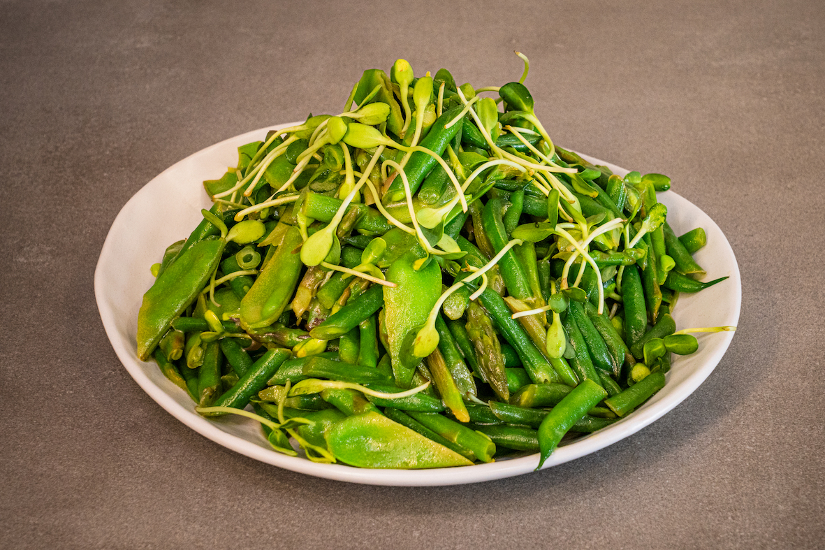 Green crush salad