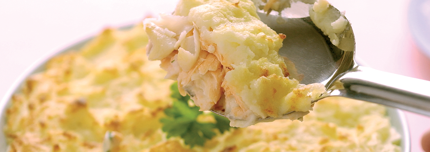 Salmon and Smoked Haddock Pie