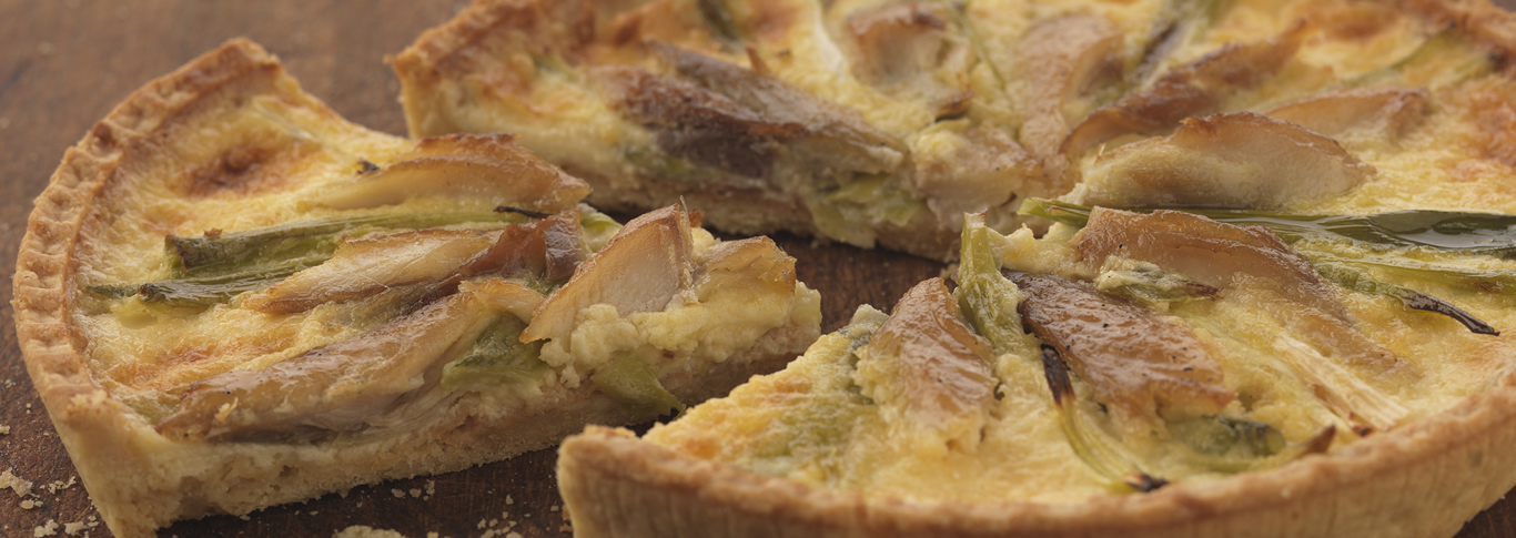 Smoked Mackerel Tart 
