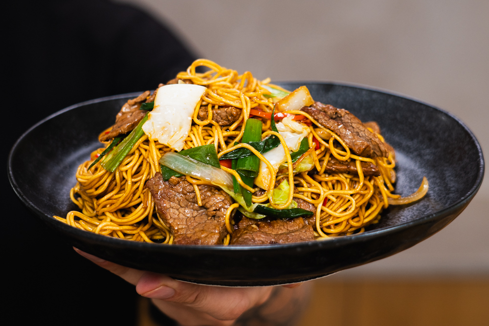 Beef chow mein