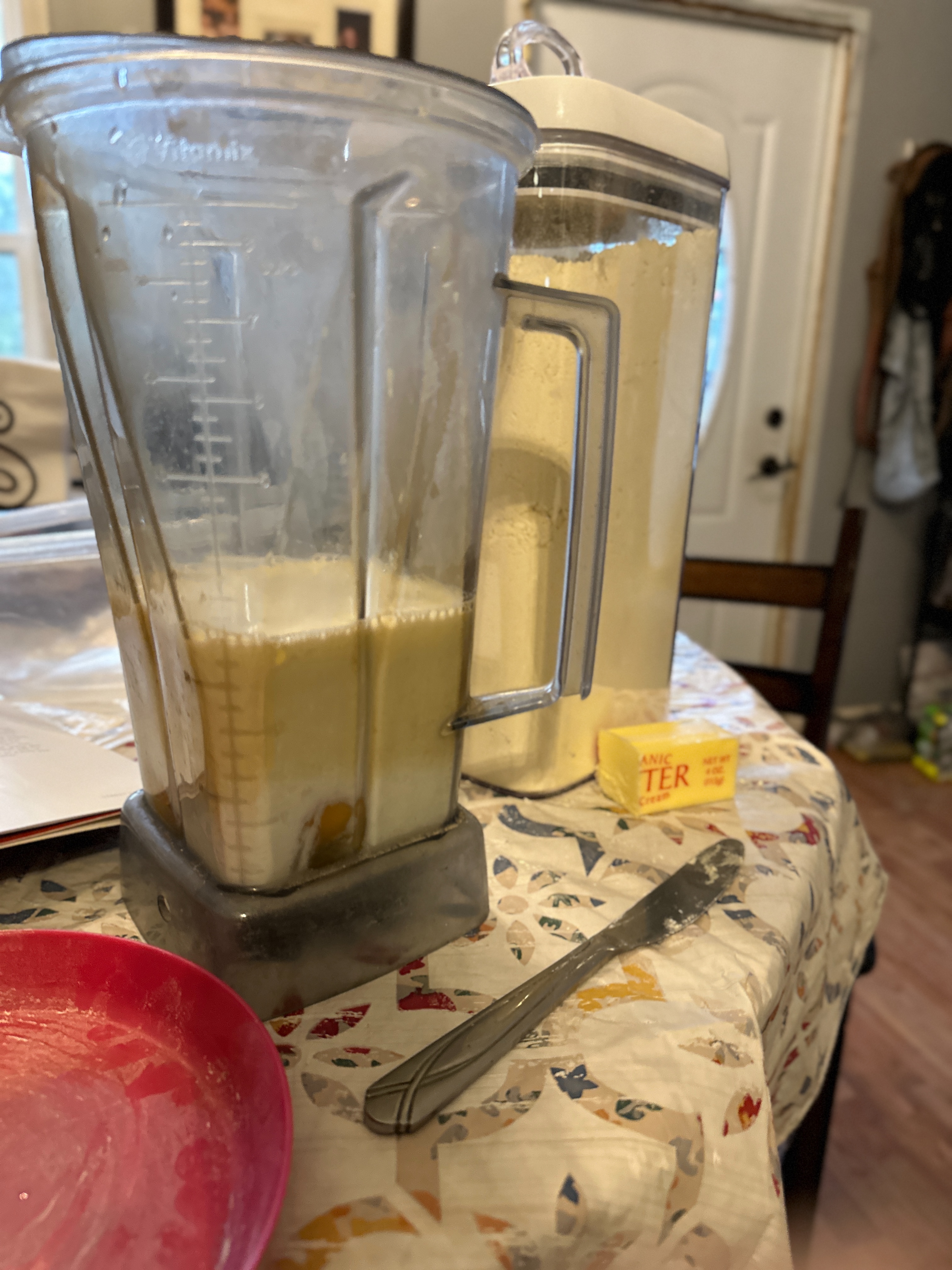 Image of Use a fork to fluff your flour before you measure...