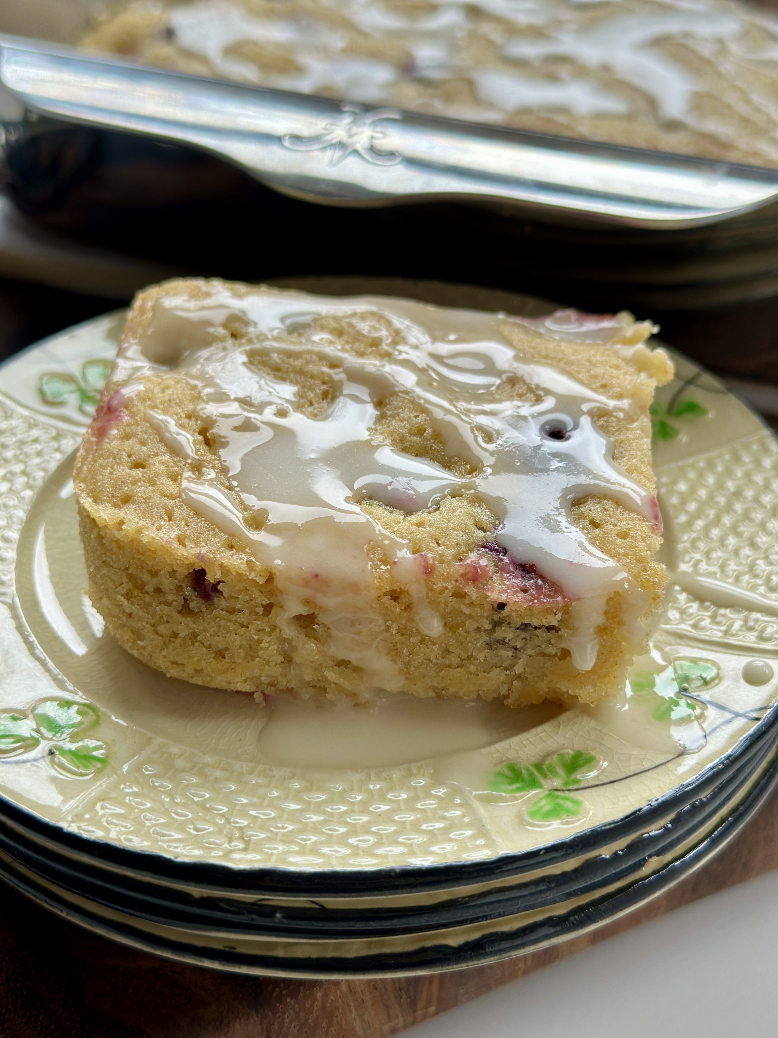 Lemon Blueberry Blondies