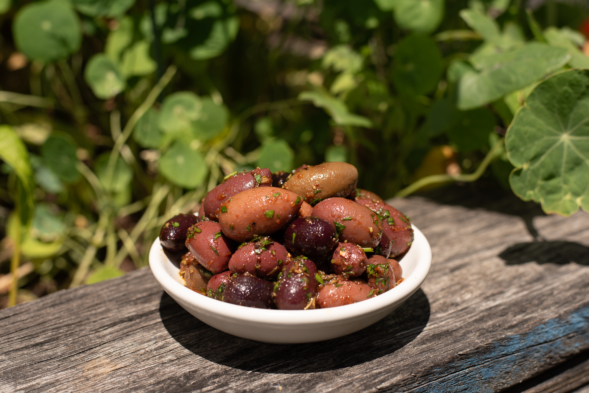 argentinian marinated mixed olives