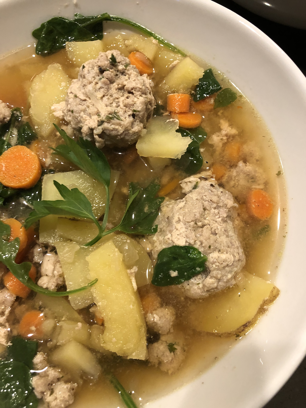 Chicken Meatball Soup