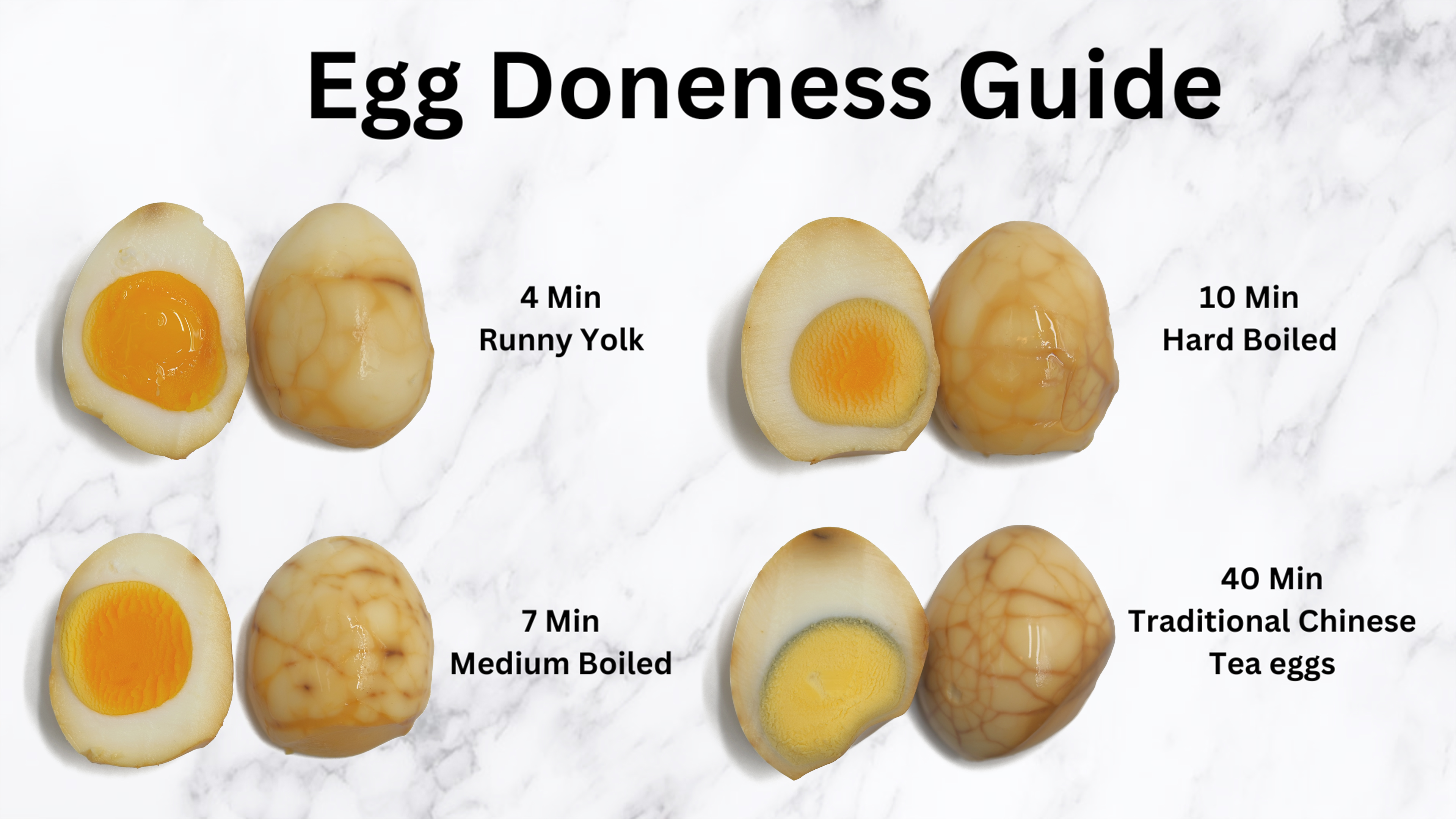 Image of Boil the eggs for 4 minutes if you want the...