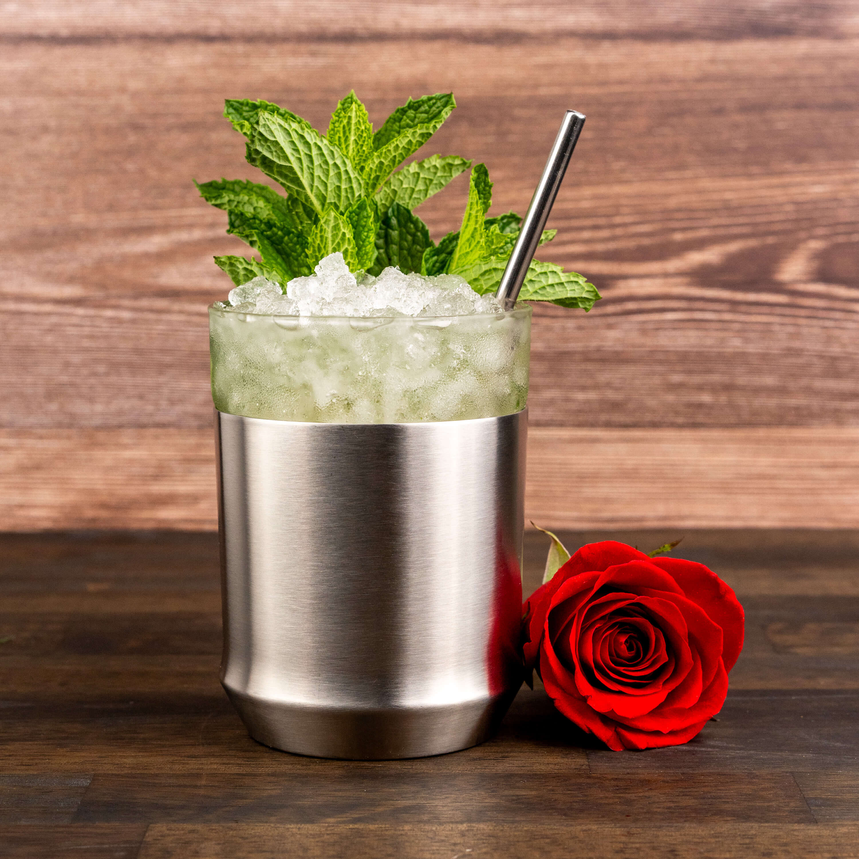 Sparkling Rose Julep