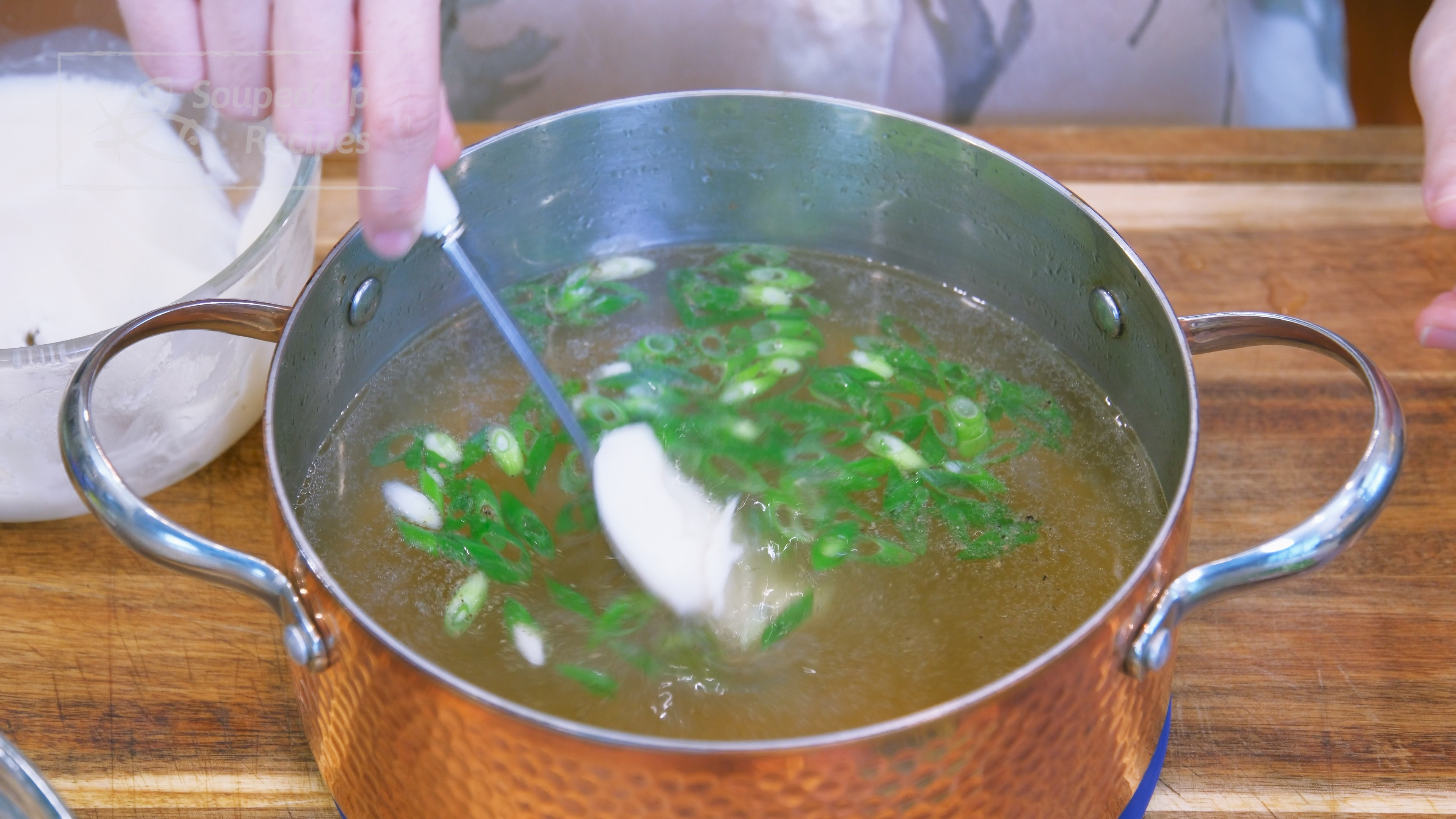 Image of Season the broth with 3 Tbsps of soy sauce, 1...