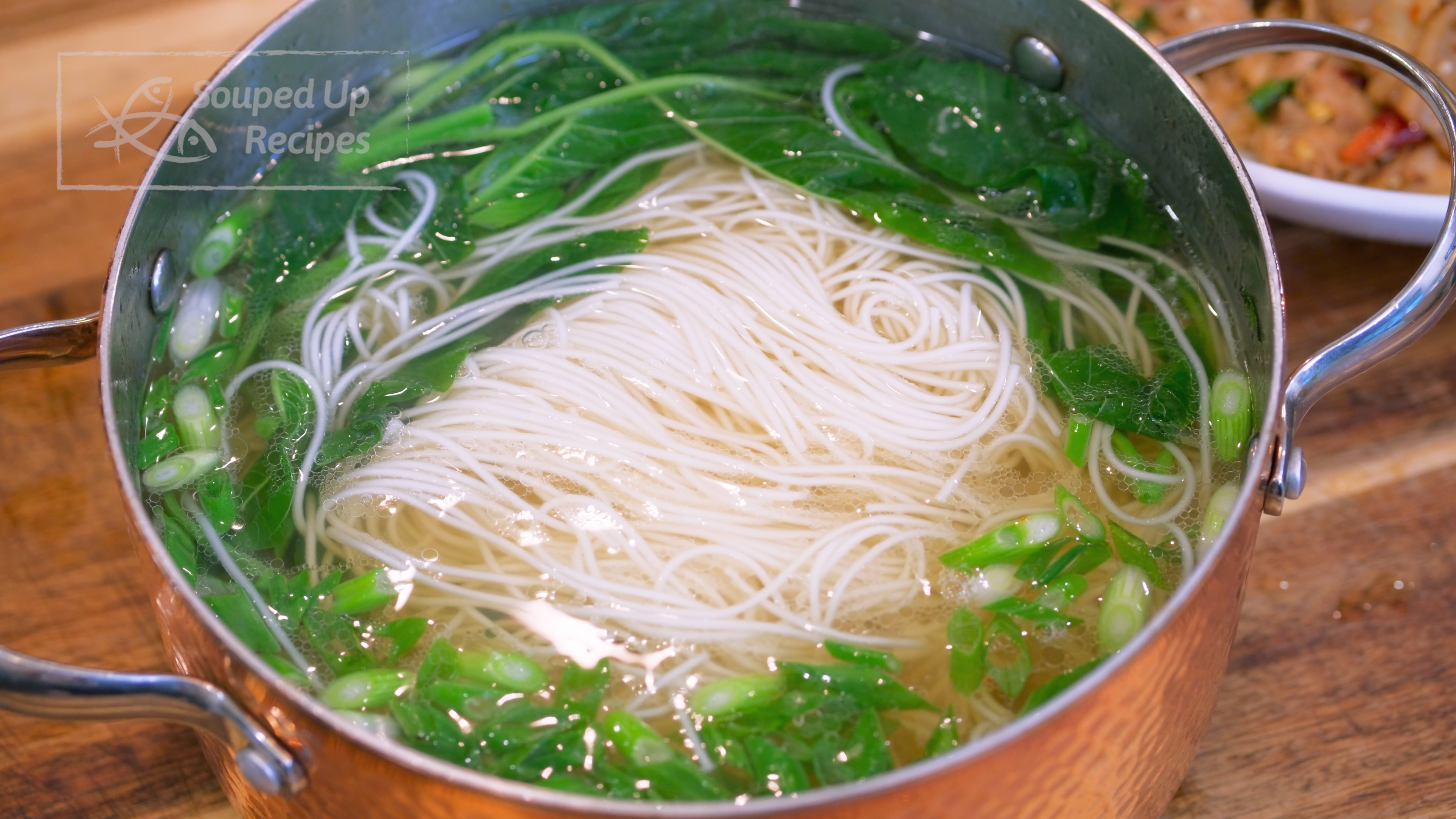 Image of Ocne the noodles are cooked to your desired doneness, transfer them...