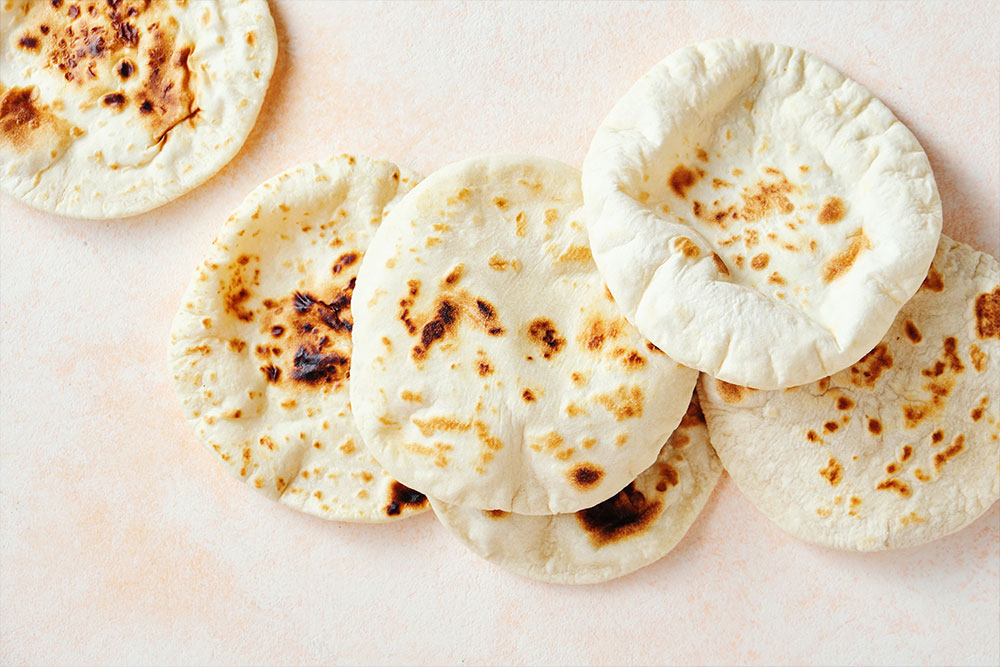 Pane pita, la ricetta facile del pane arabo