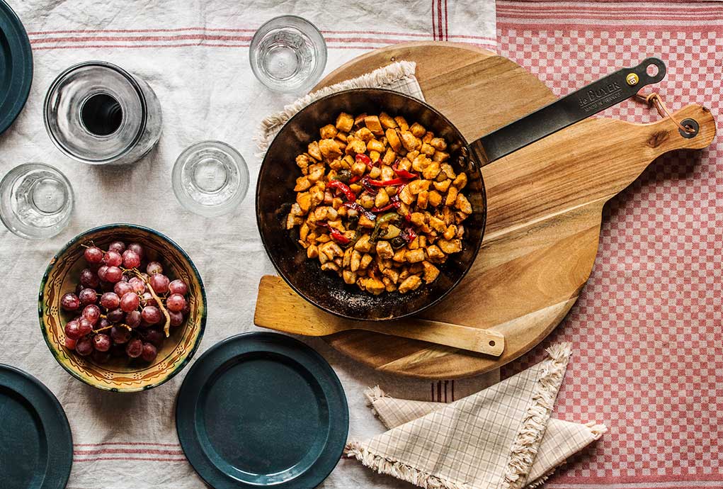 Migas vegetarianas