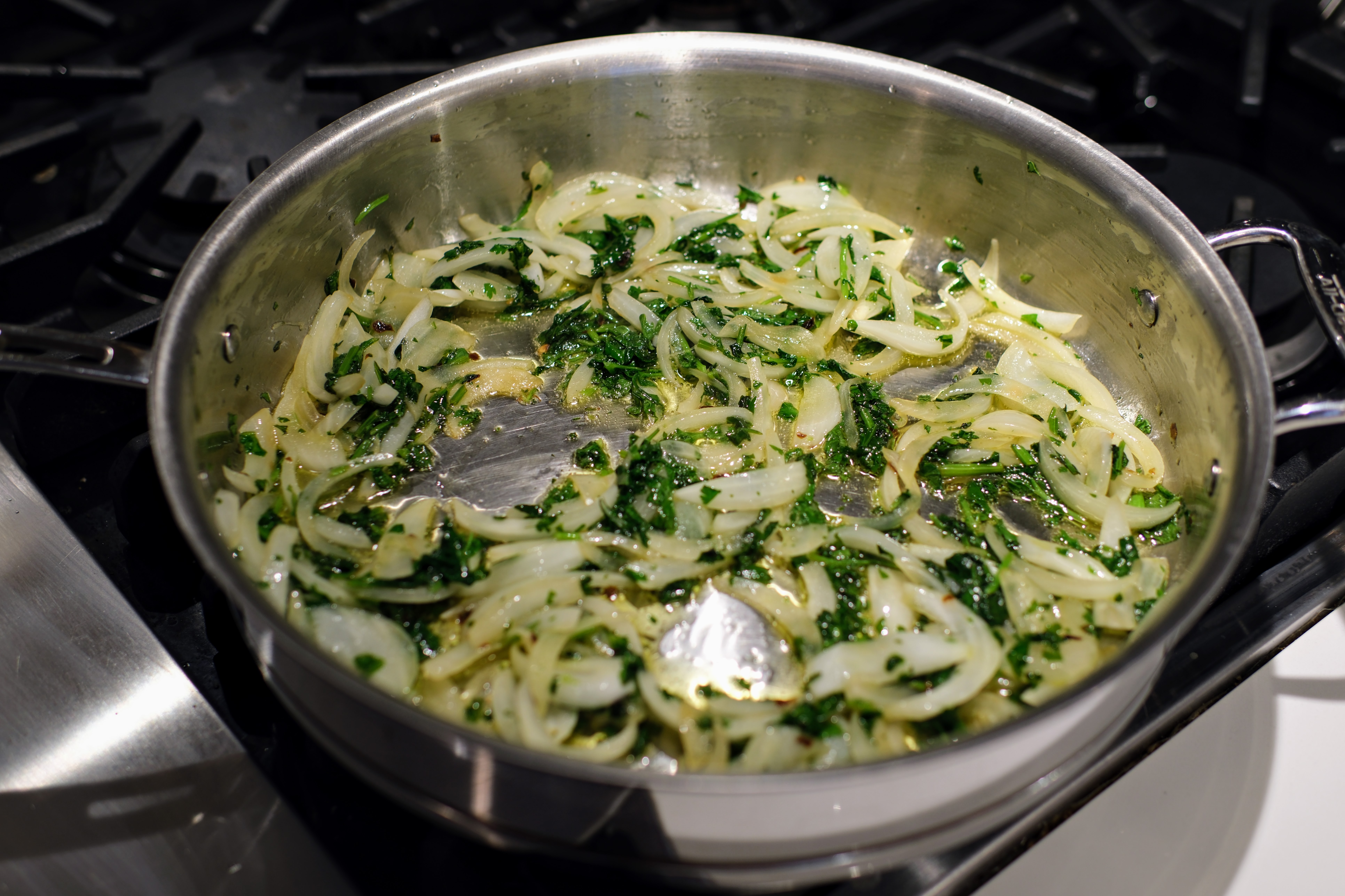 Image of Discard cilantro stems and roughly chop the upper part of...
