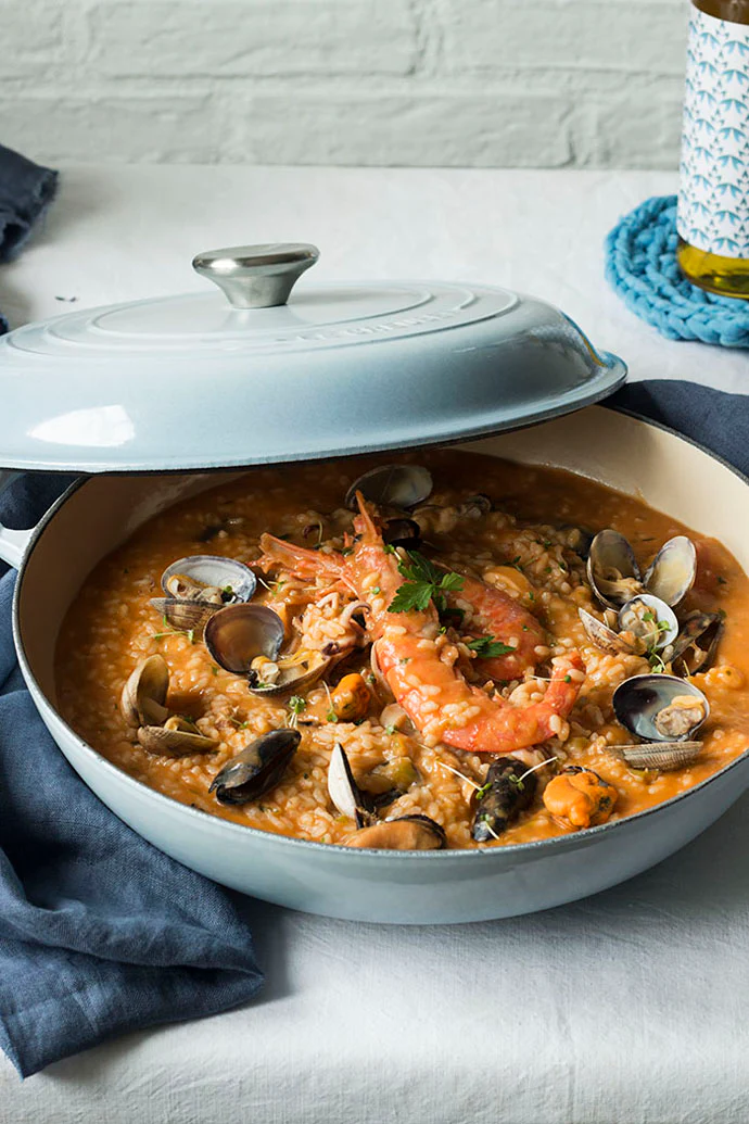 Riso brodoso ai frutti di mare