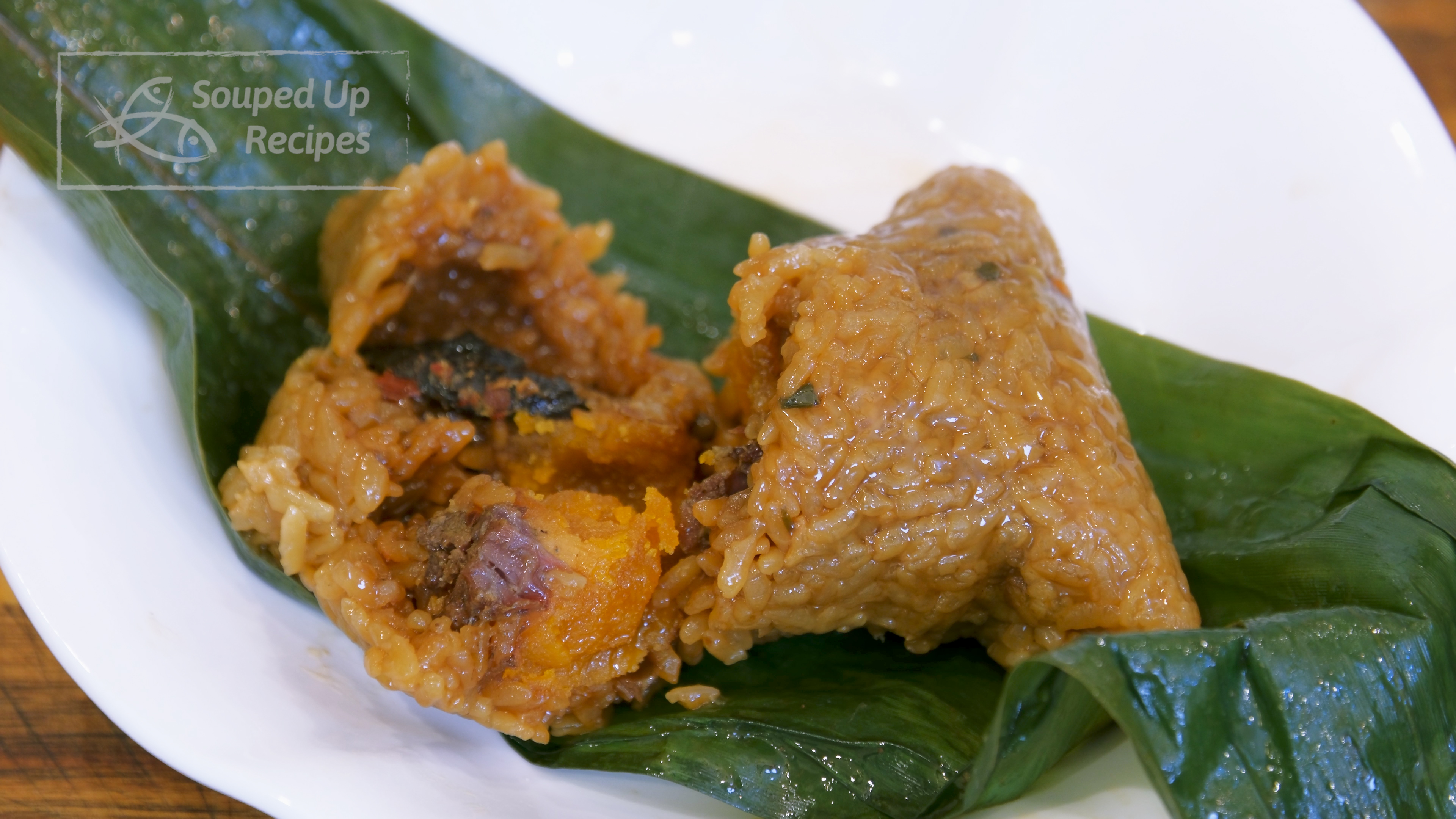 Image of Once done, take the zongzi and enjoy! You can freeze...