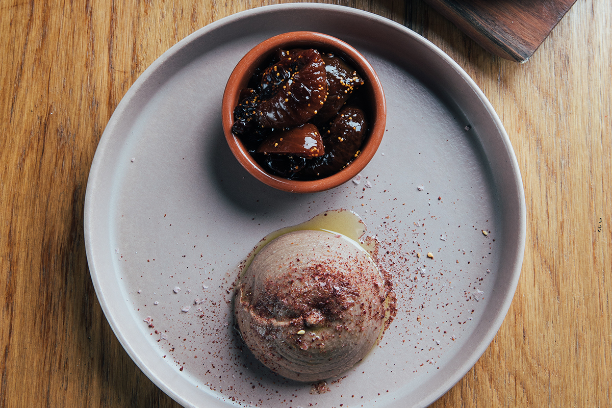 beluga lentil parfait