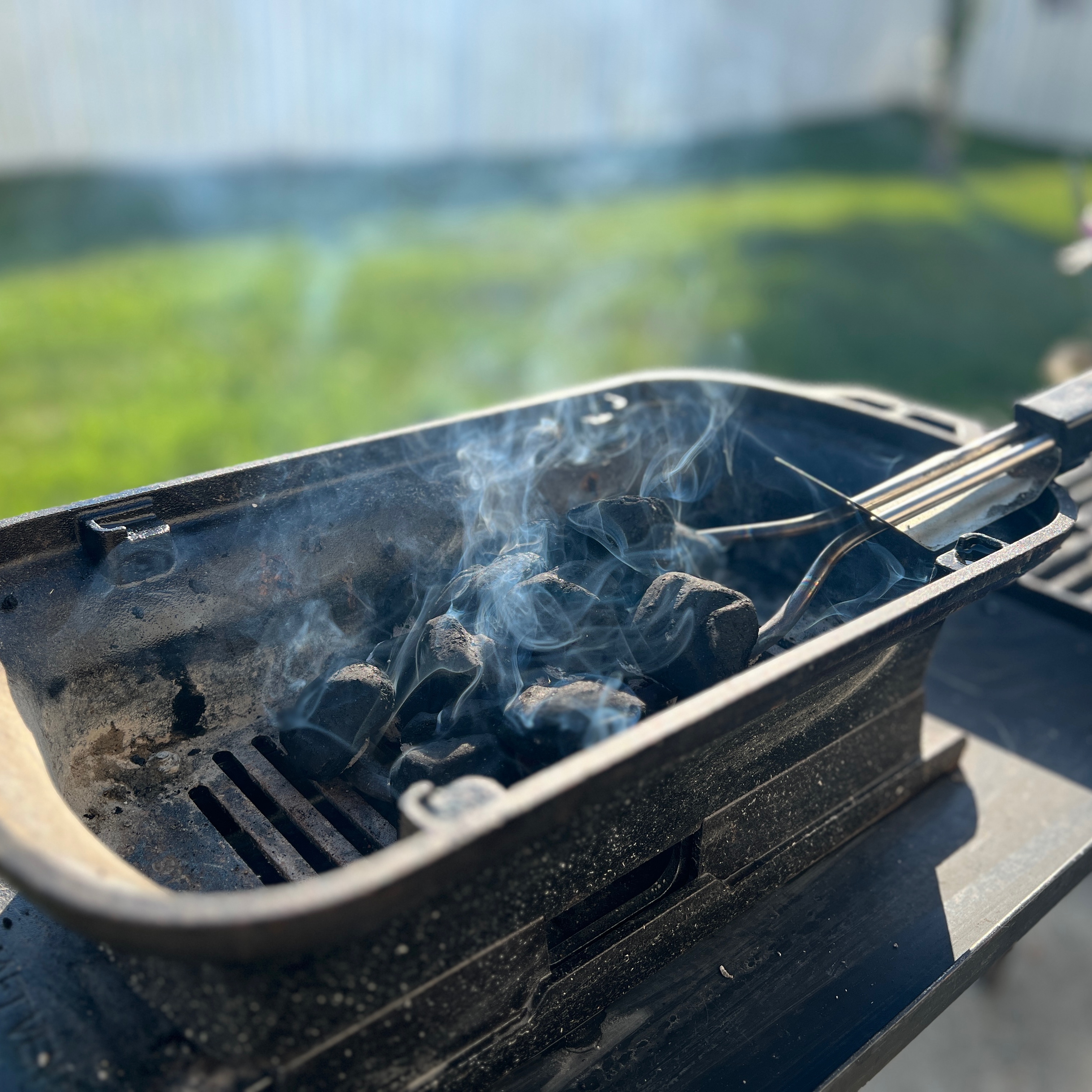 Image of Prepare a charcoal grill.