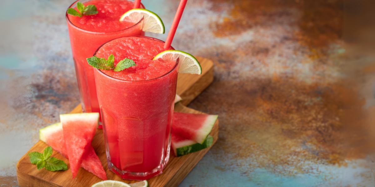 Watermelon Protein Slushie