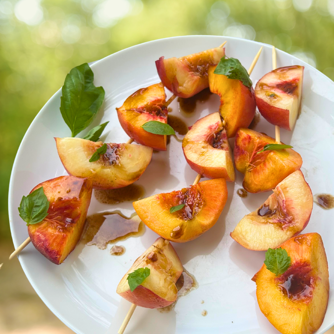 Stone Fruit Skewers