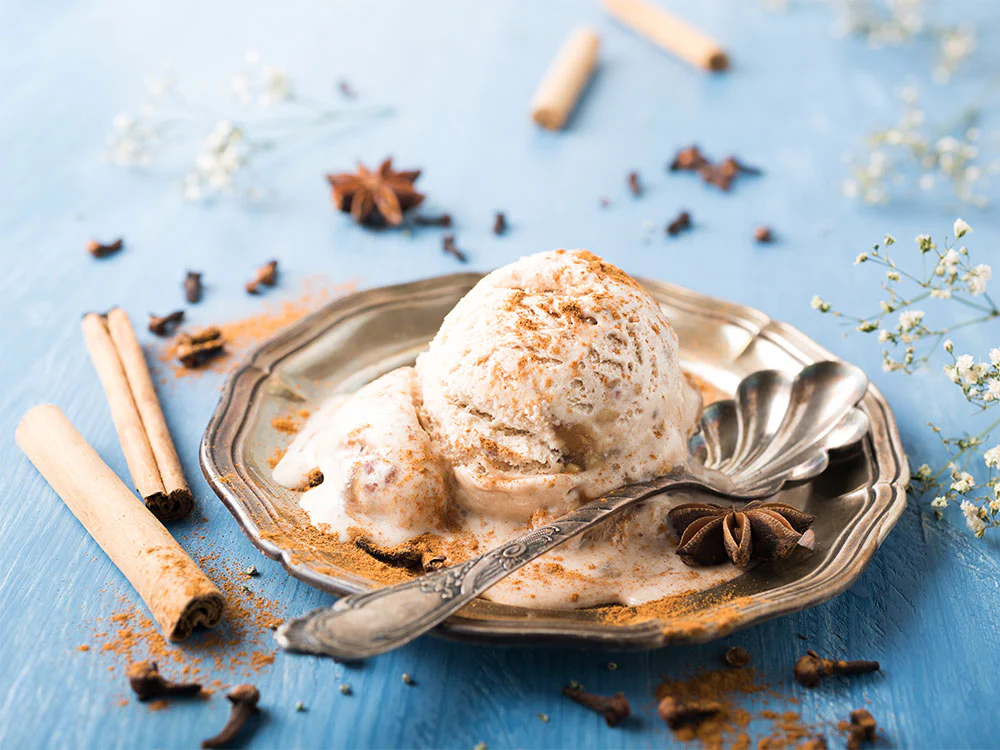 Come fare il gelato alla cannella
