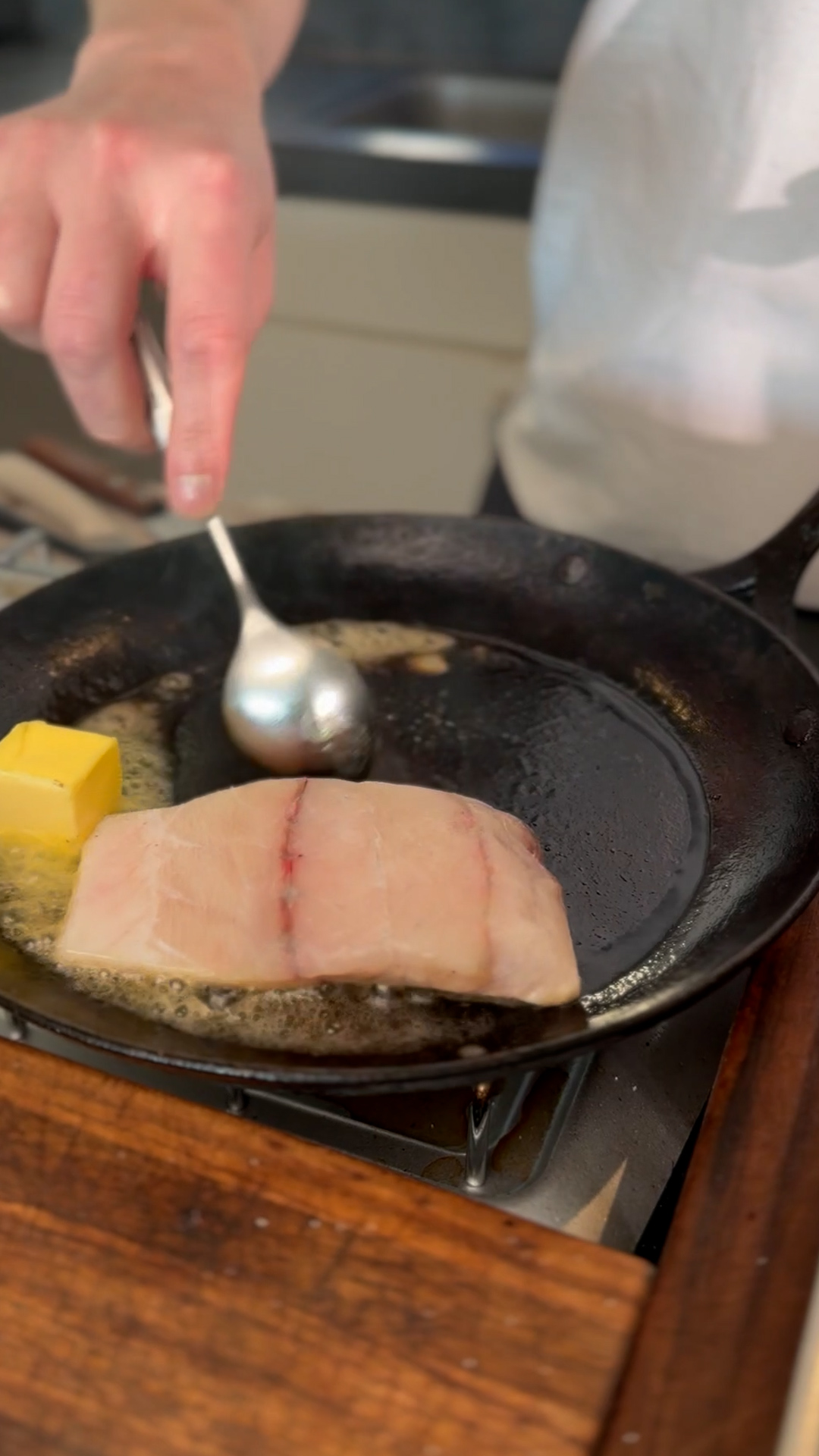 Image of Throw 2 oz. of butter to start the baste