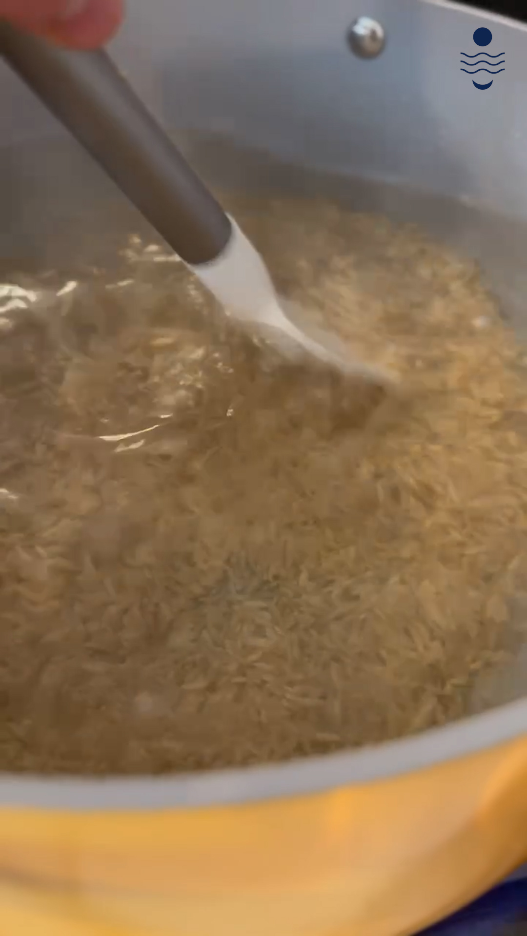 Image of Start by boiling 1 cup of brown rice in 2...