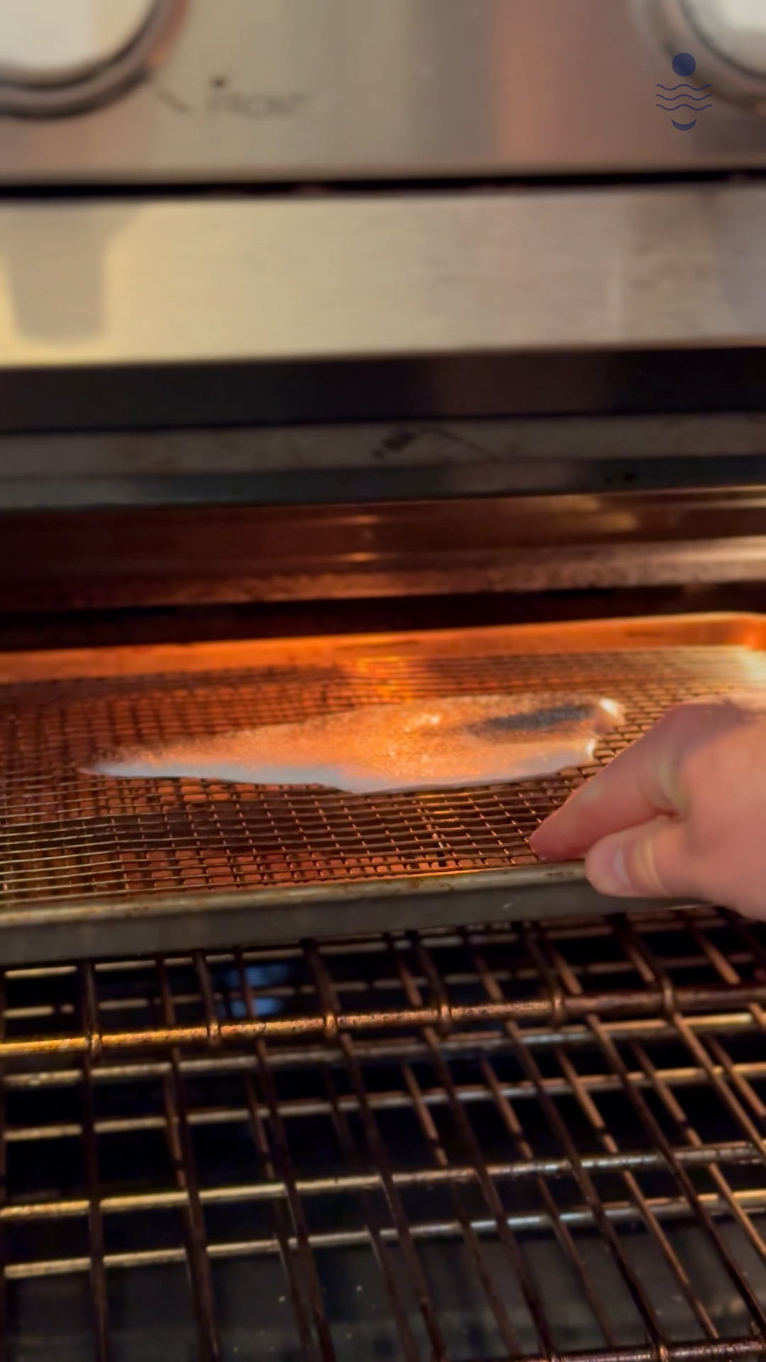 Image of Place the Branzino under the broiler for two minutes, or...