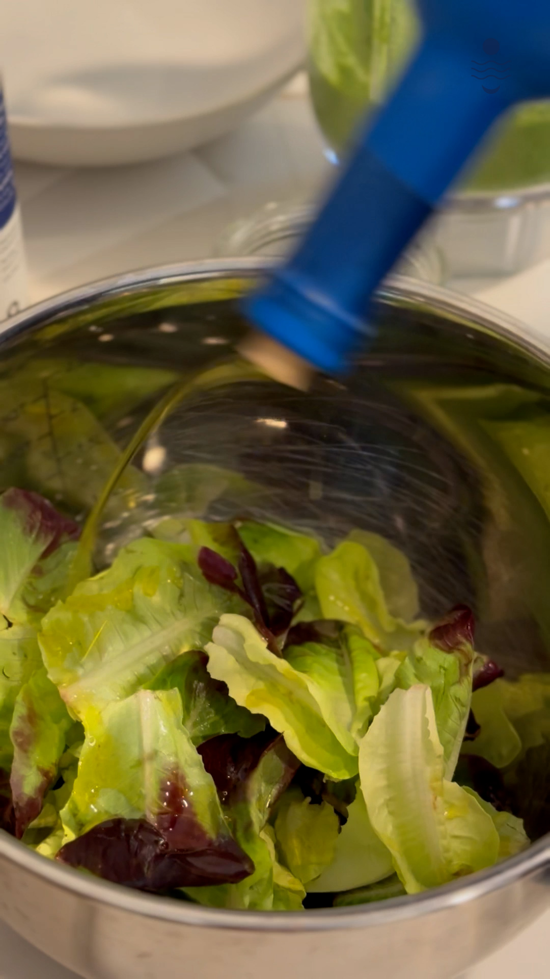 Image of Make a quick butter lettuce salad dressed with apple cider...