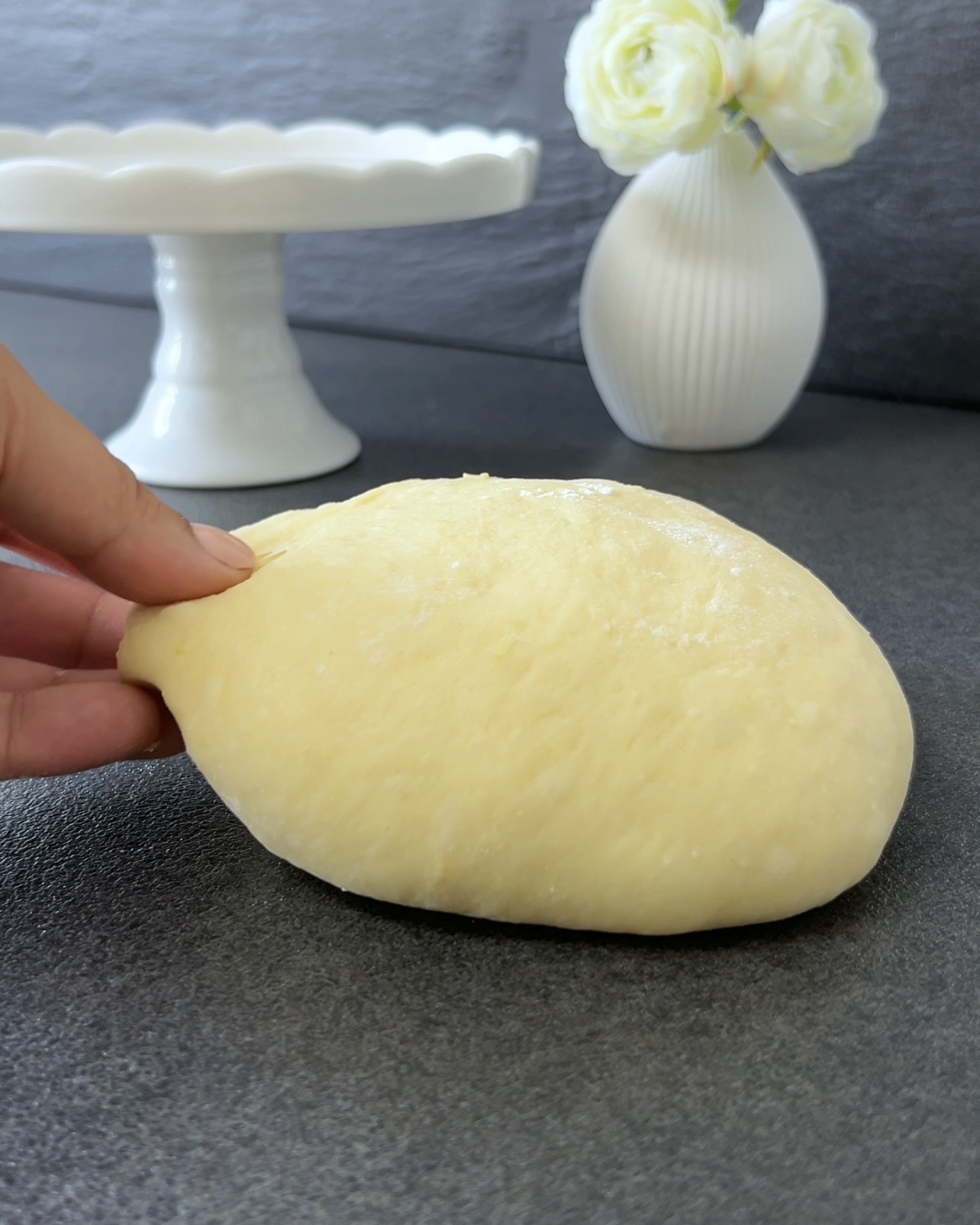 Image of Cover the dough and let it rise in a warm...