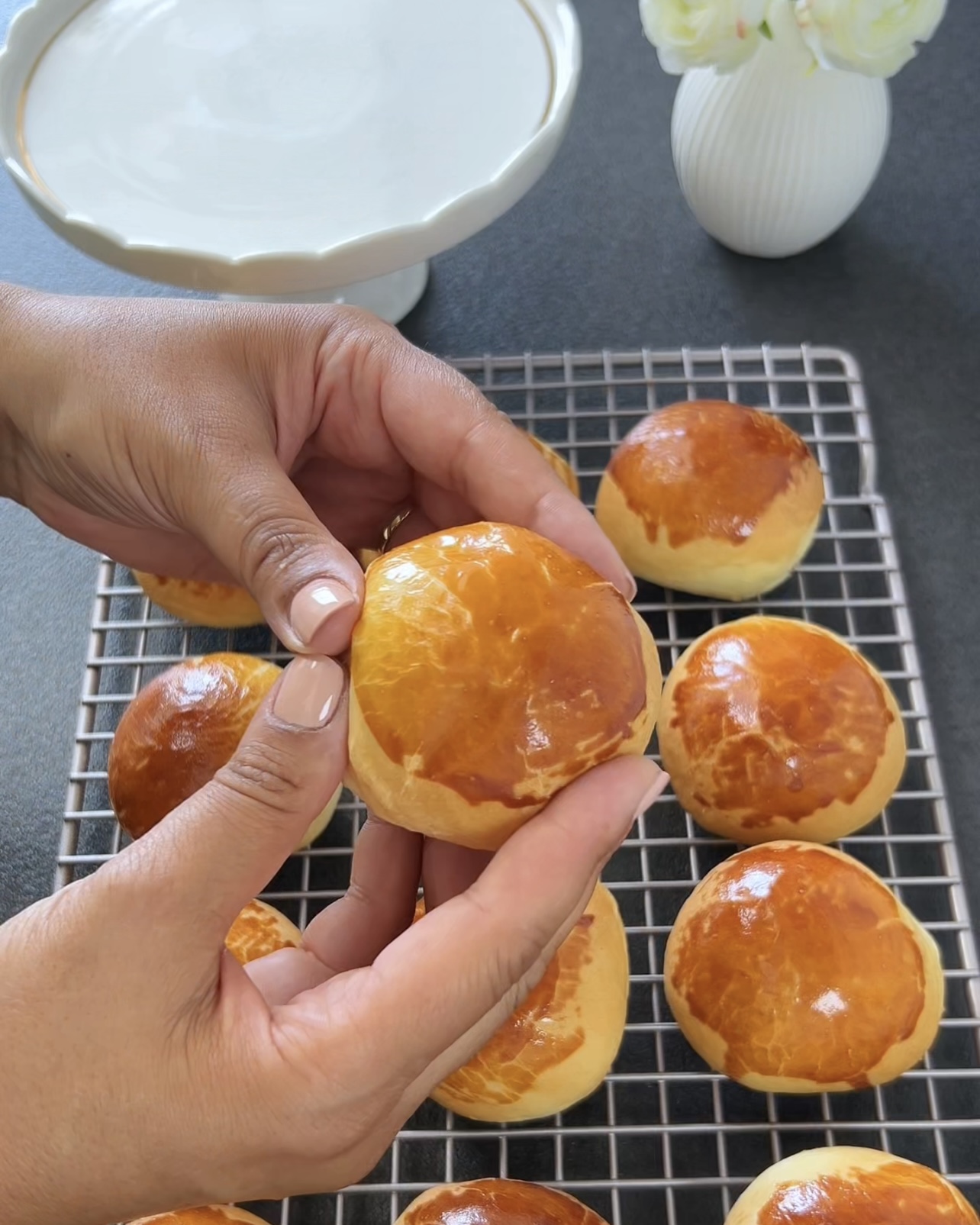 Image of Remove from the oven, cover with a clean cloth, and...