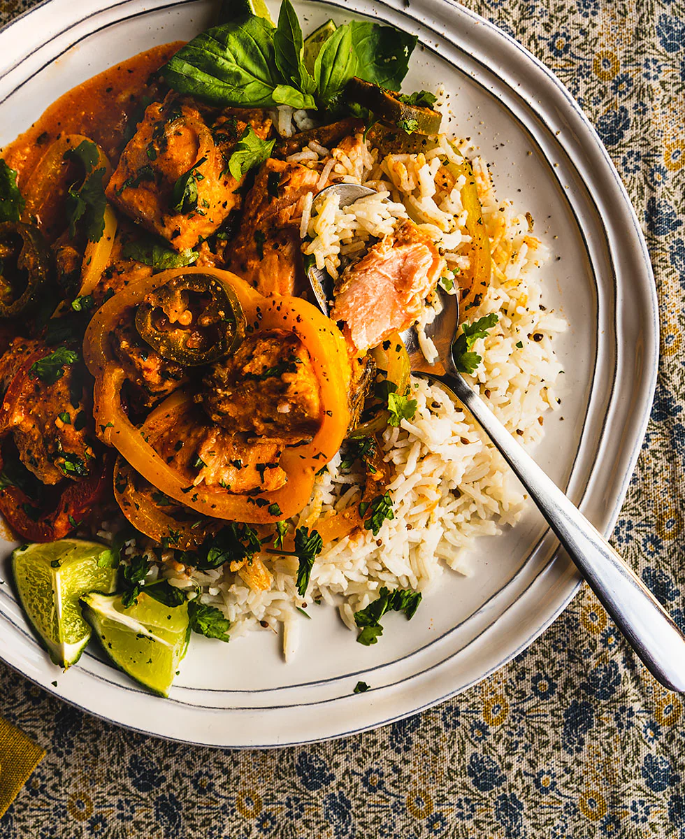 Moqueca de saumon
