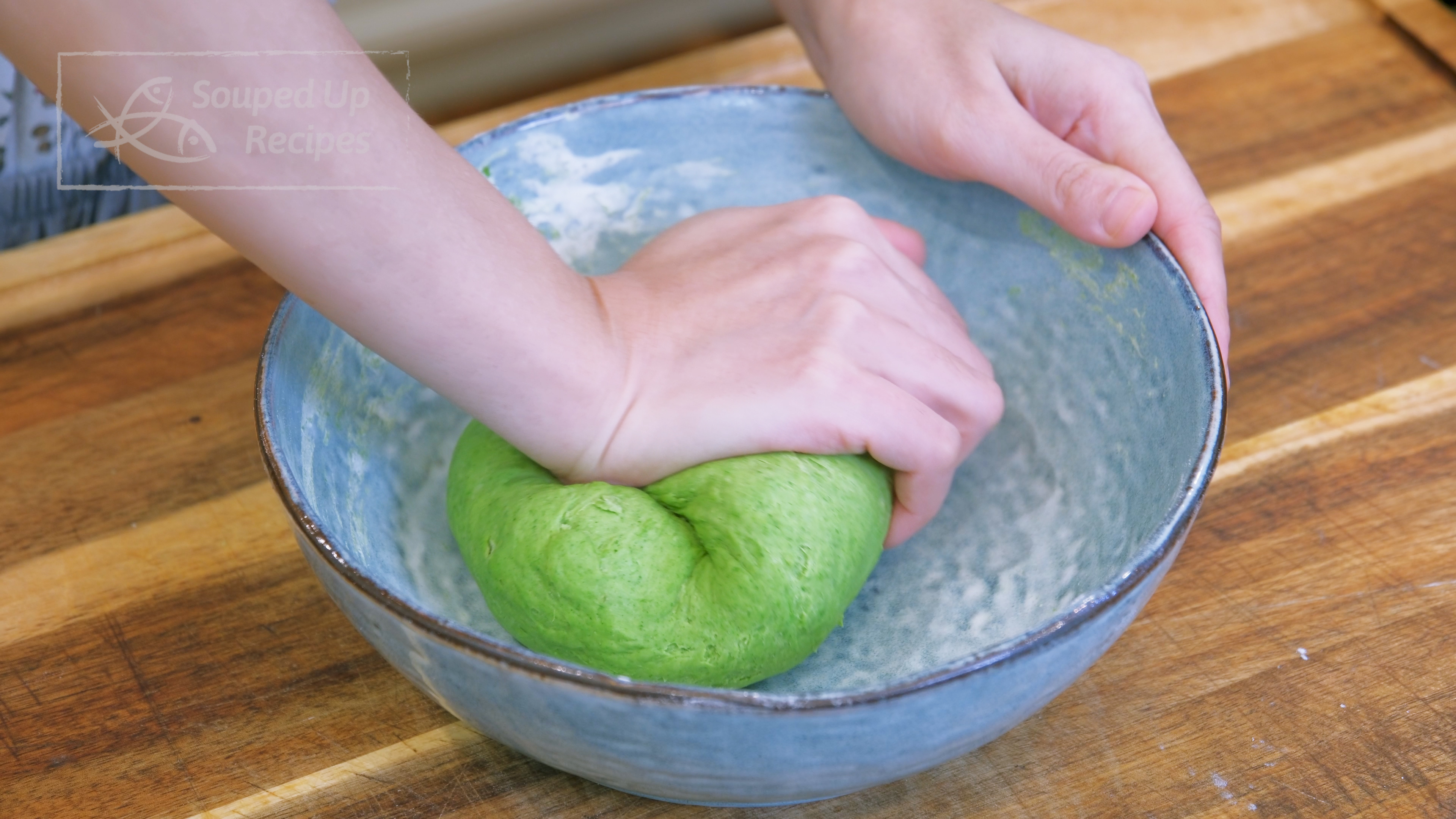 Image of After 20 minutes, continue to knead for 8 minutes or...