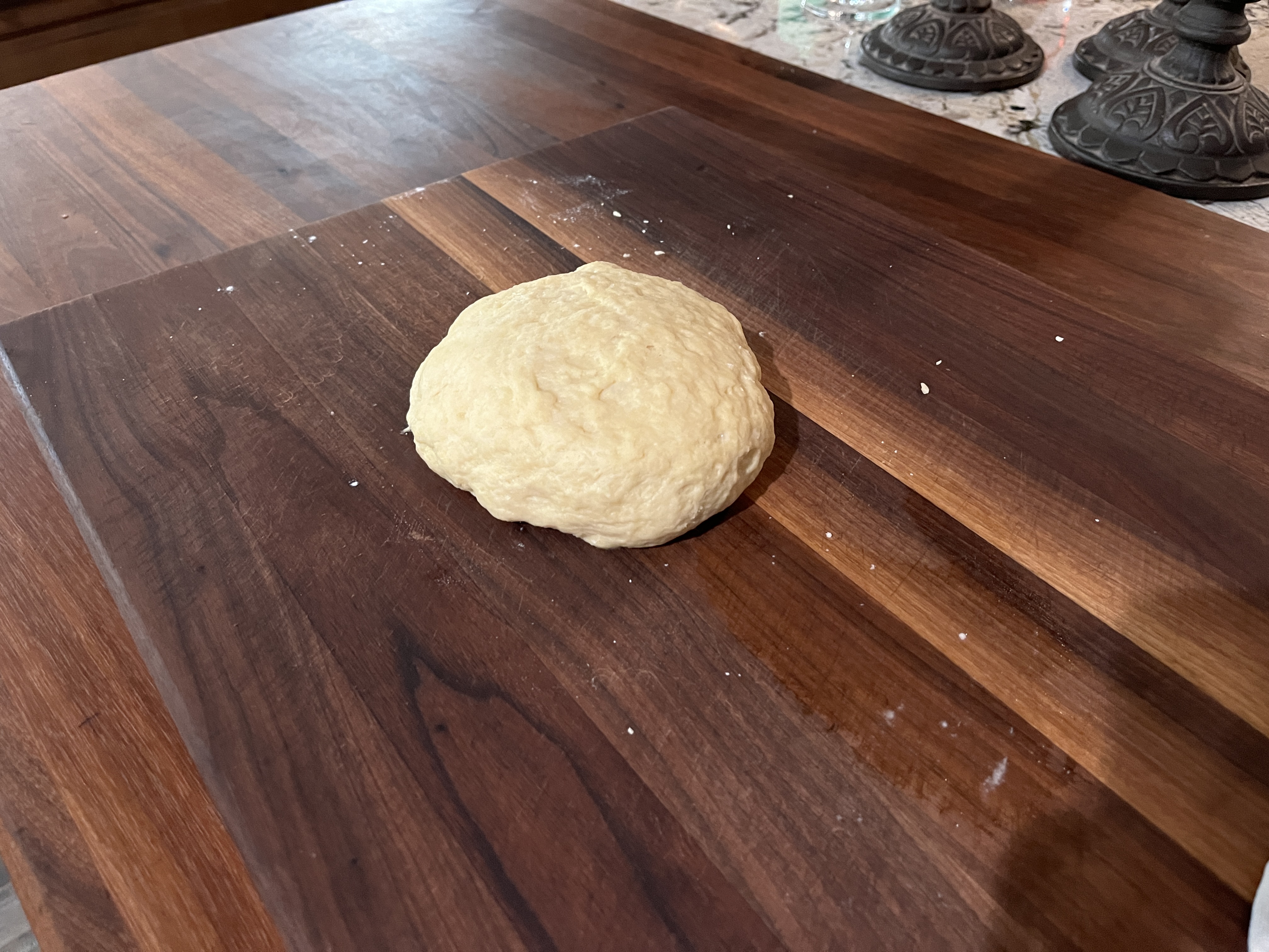 Image of In a large bowl add flour, salt and baking powder....