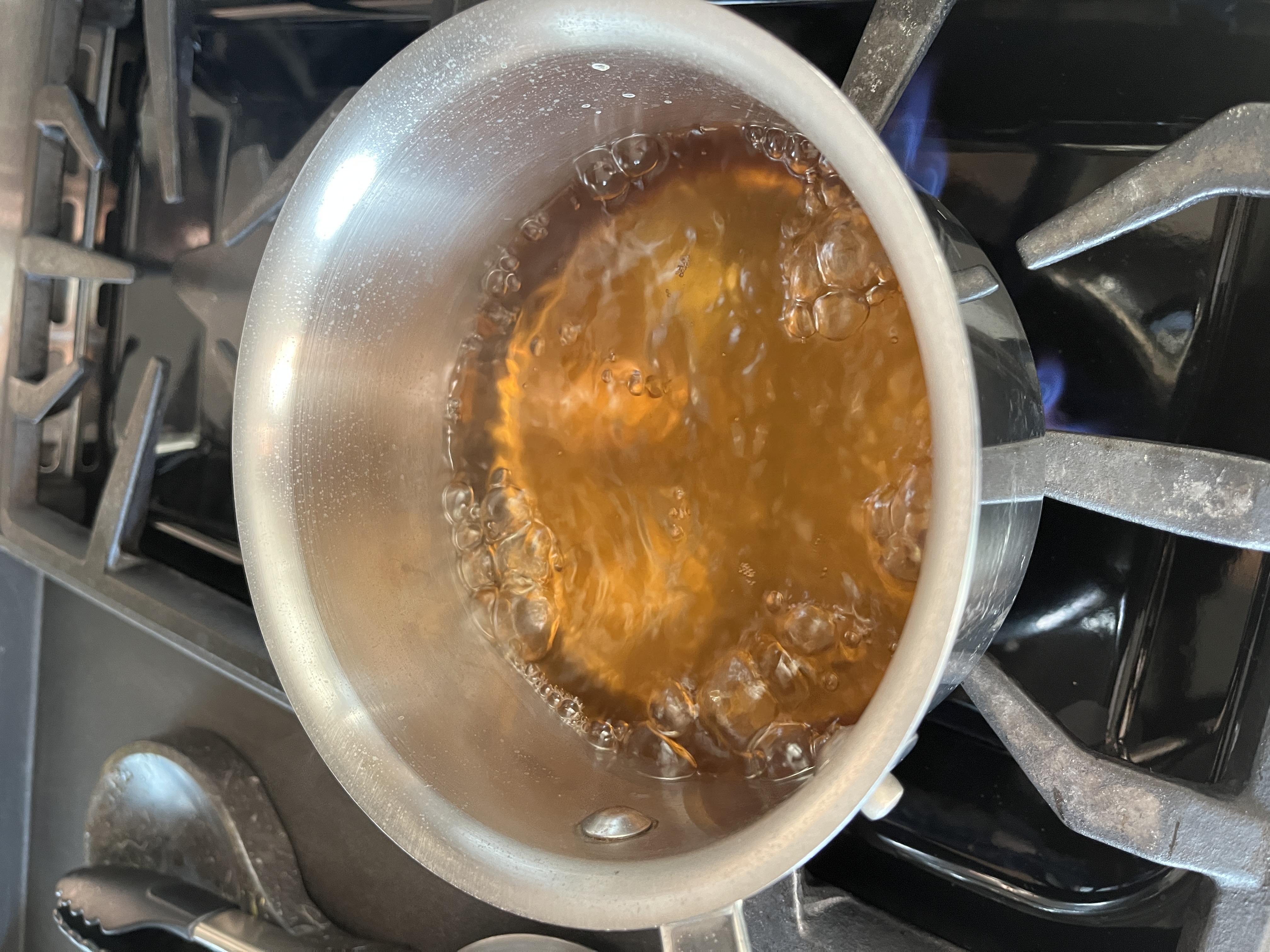 Image of In a small pan, heat vinegar, water, sugar and salt....