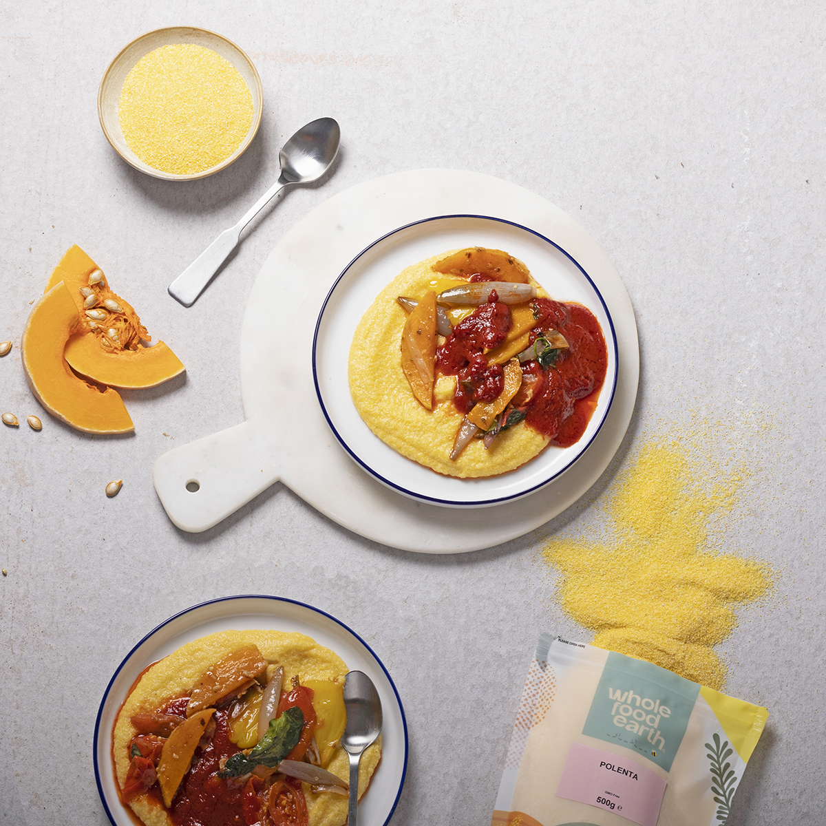 Polenta with Roasted Vegetables