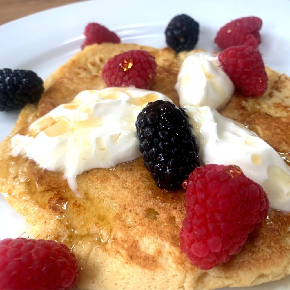 Low Carb American Style Pancakes Recipe