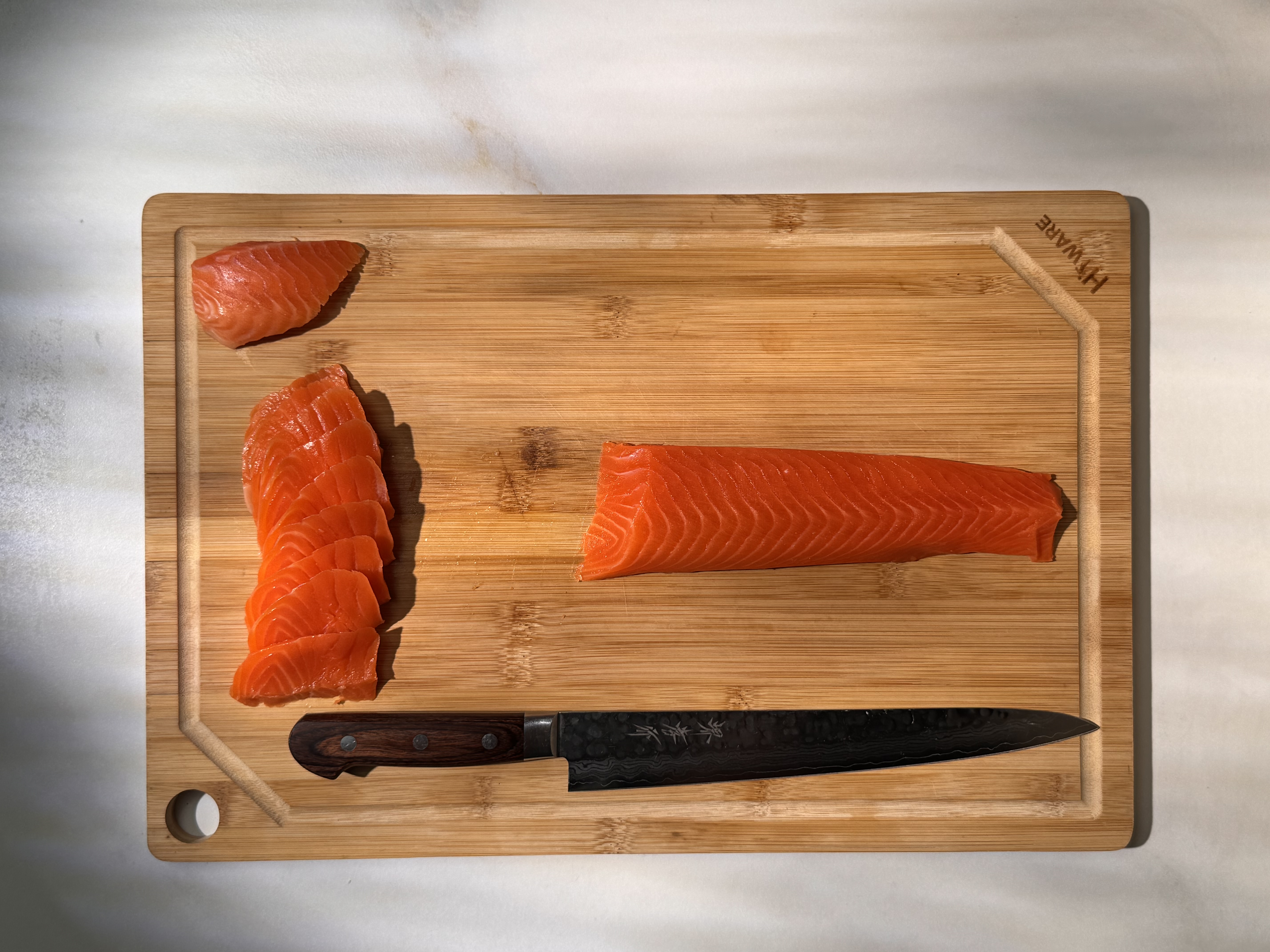 Image of Against the grain, slice it sashimi-style into thin, even pieces.