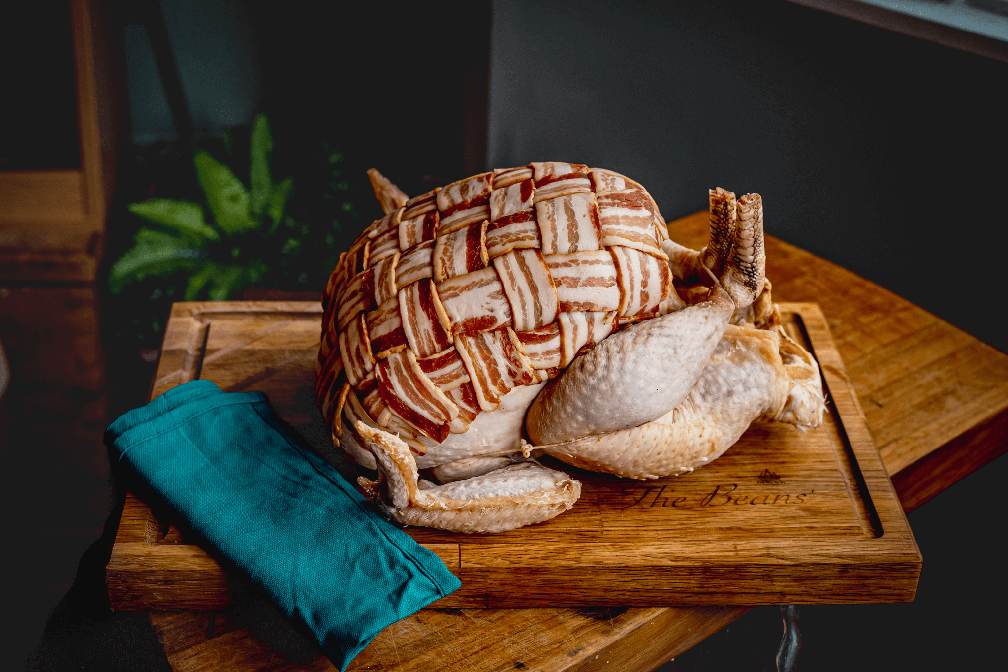 Marcus Bean’s Turkey with Bacon Weave