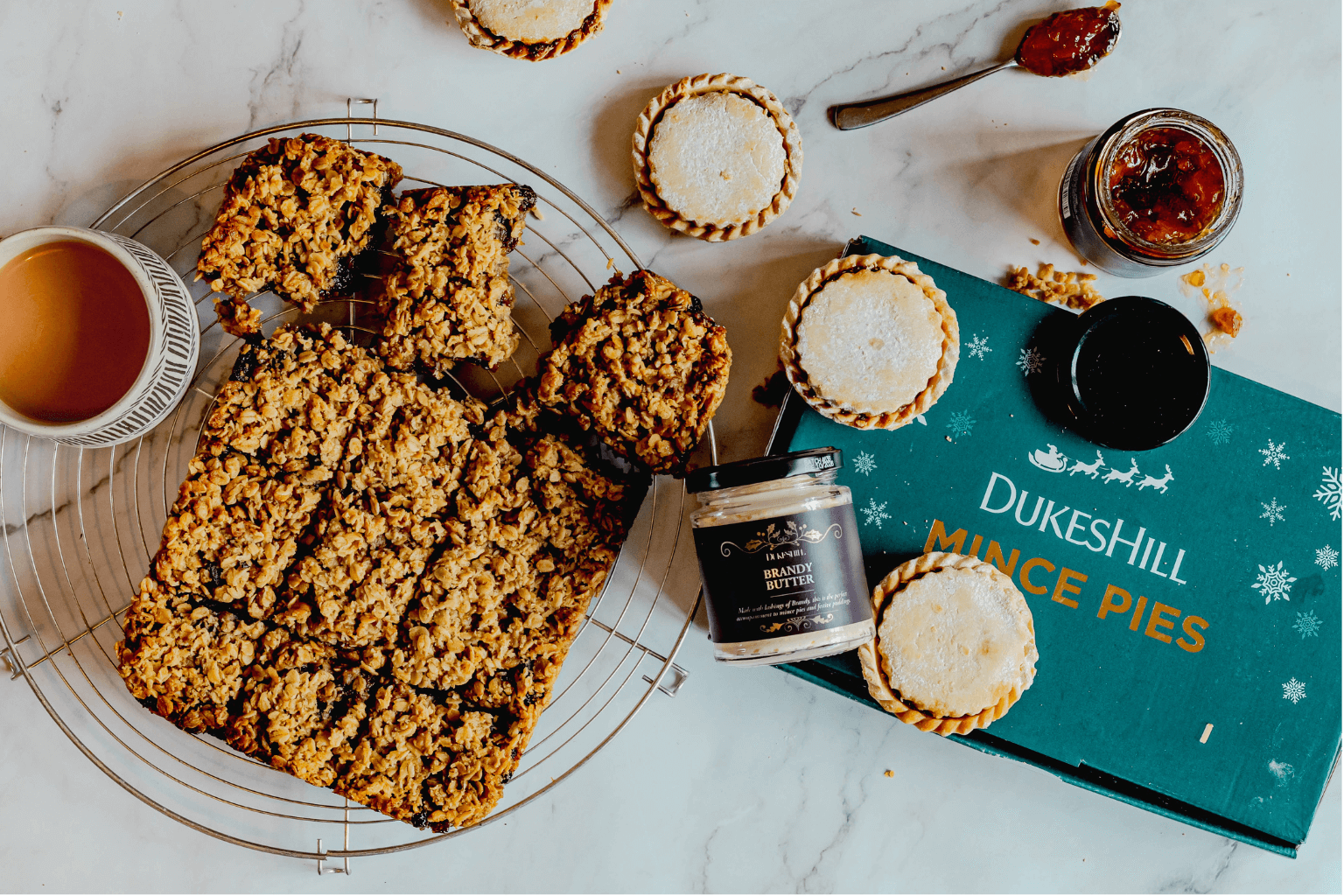 St Clements Mince Pie Flapjacks