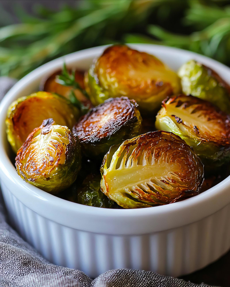 Balsamic Brussels sprouts