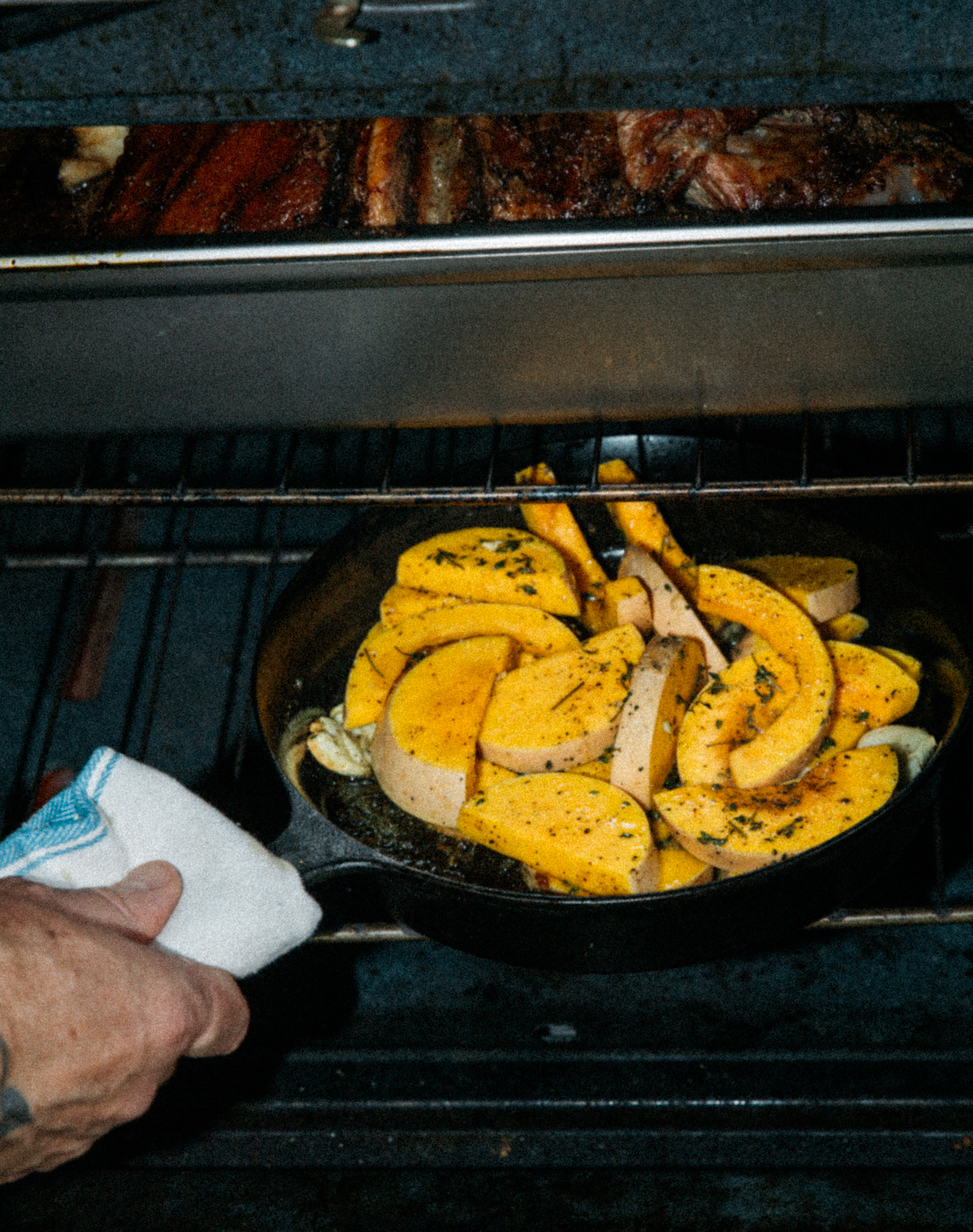 Image of Roast the Butternut SquashPreheat the oven to 400°F (200°C).Slice the...