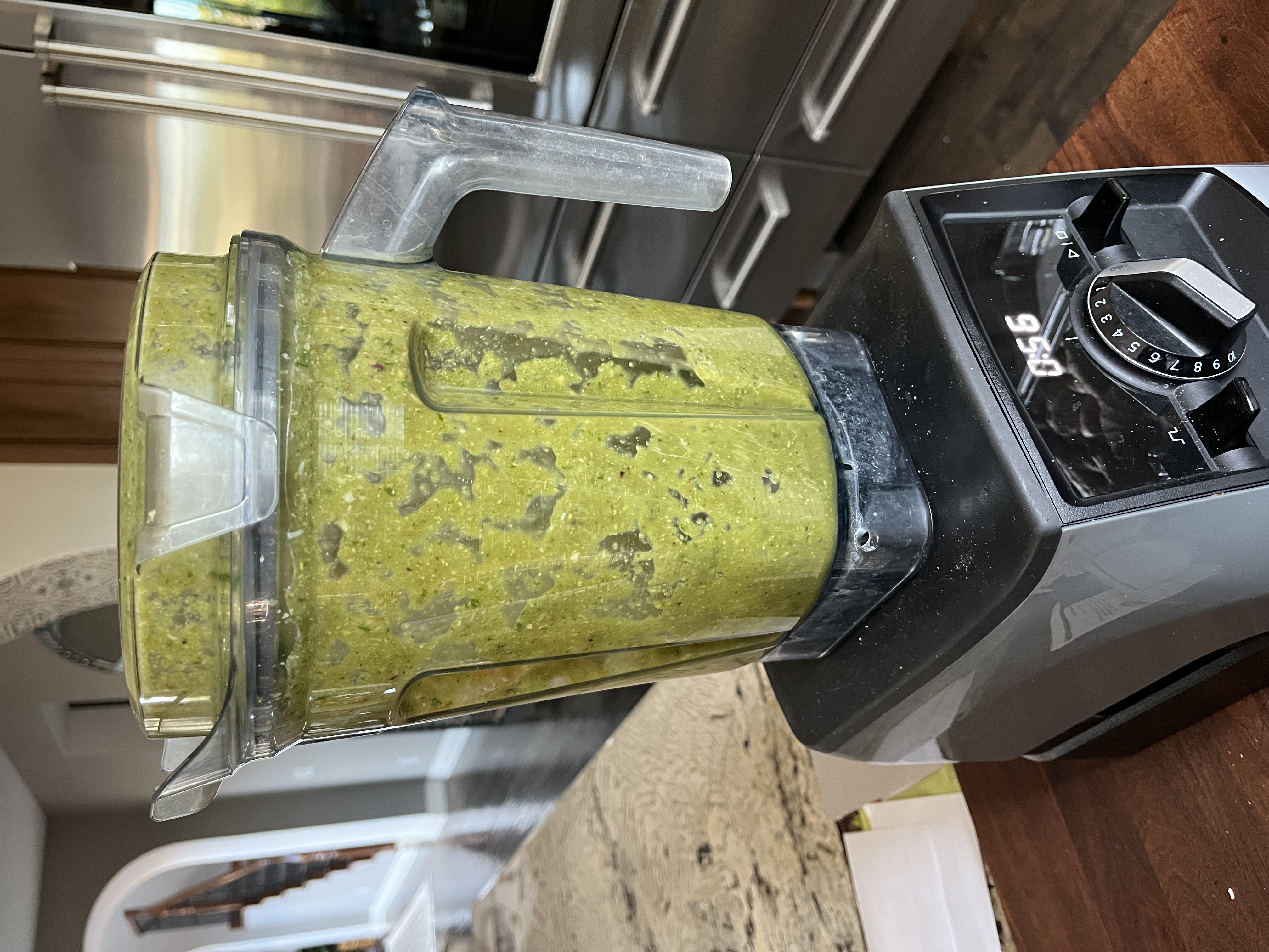 Image of In a blender, add ½ of the onion, dry coconut,...