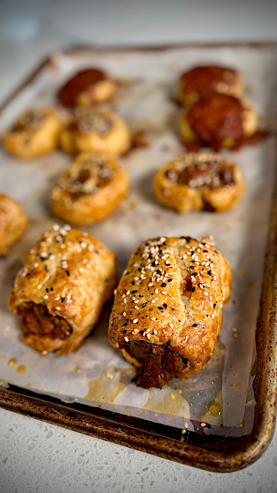 Image of Place onto baking tray with grease proof paper and bake...