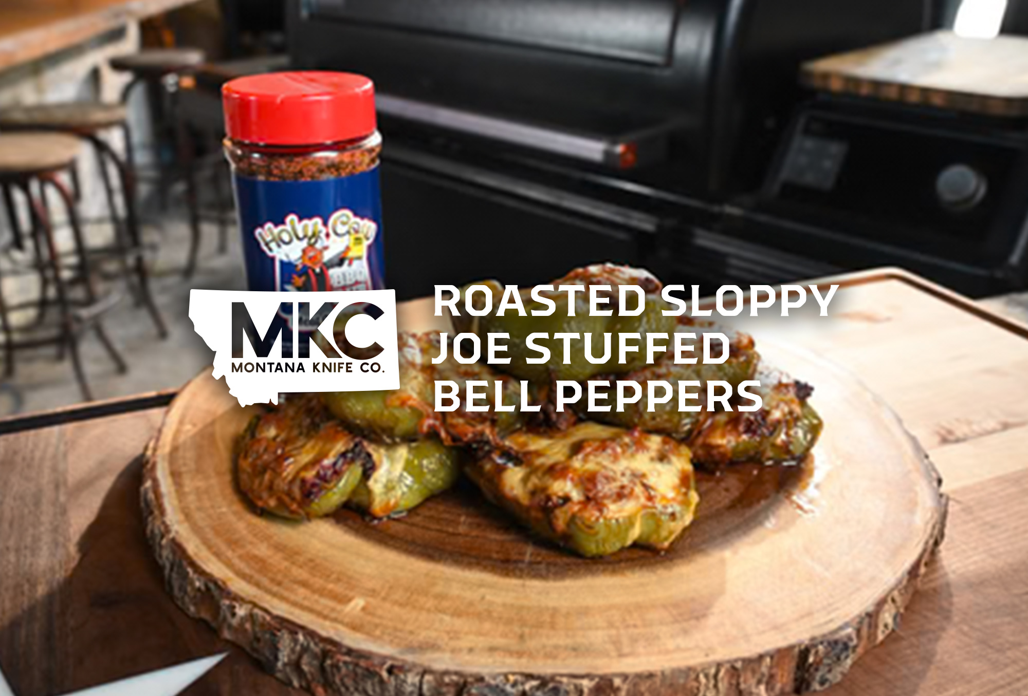Roasted Sloppy Joe Stuffed Bell Peppers