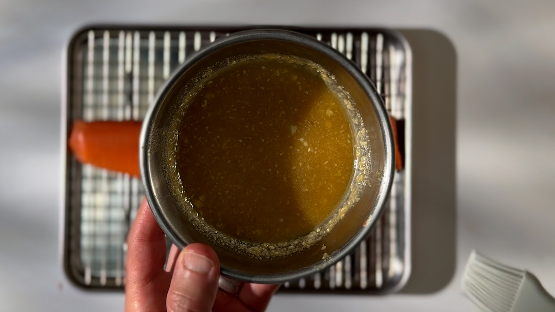 Image of Make the Sauce: In a small bowl, mix chopped garlic...