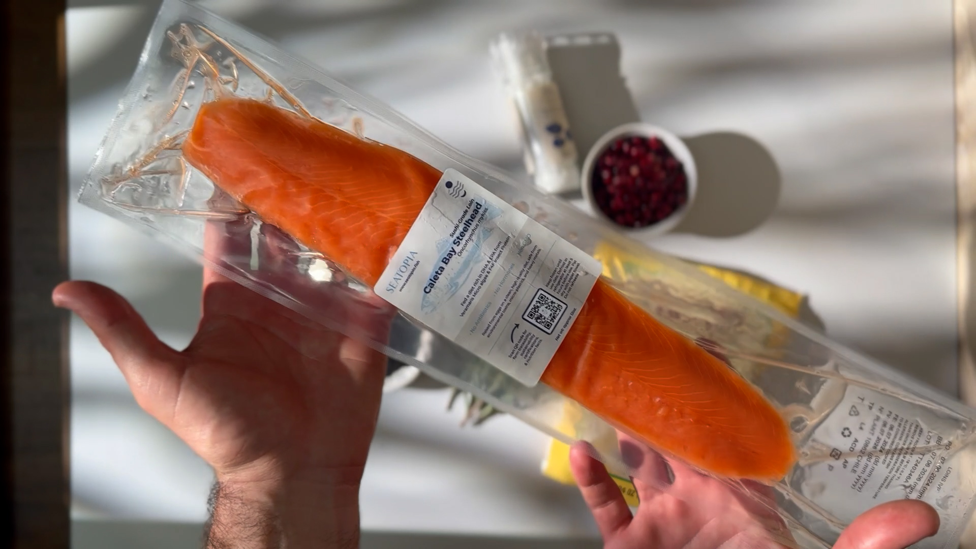 Image of Defrost the Steelhead: Properly defrost the Seatopia steelhead loin in...