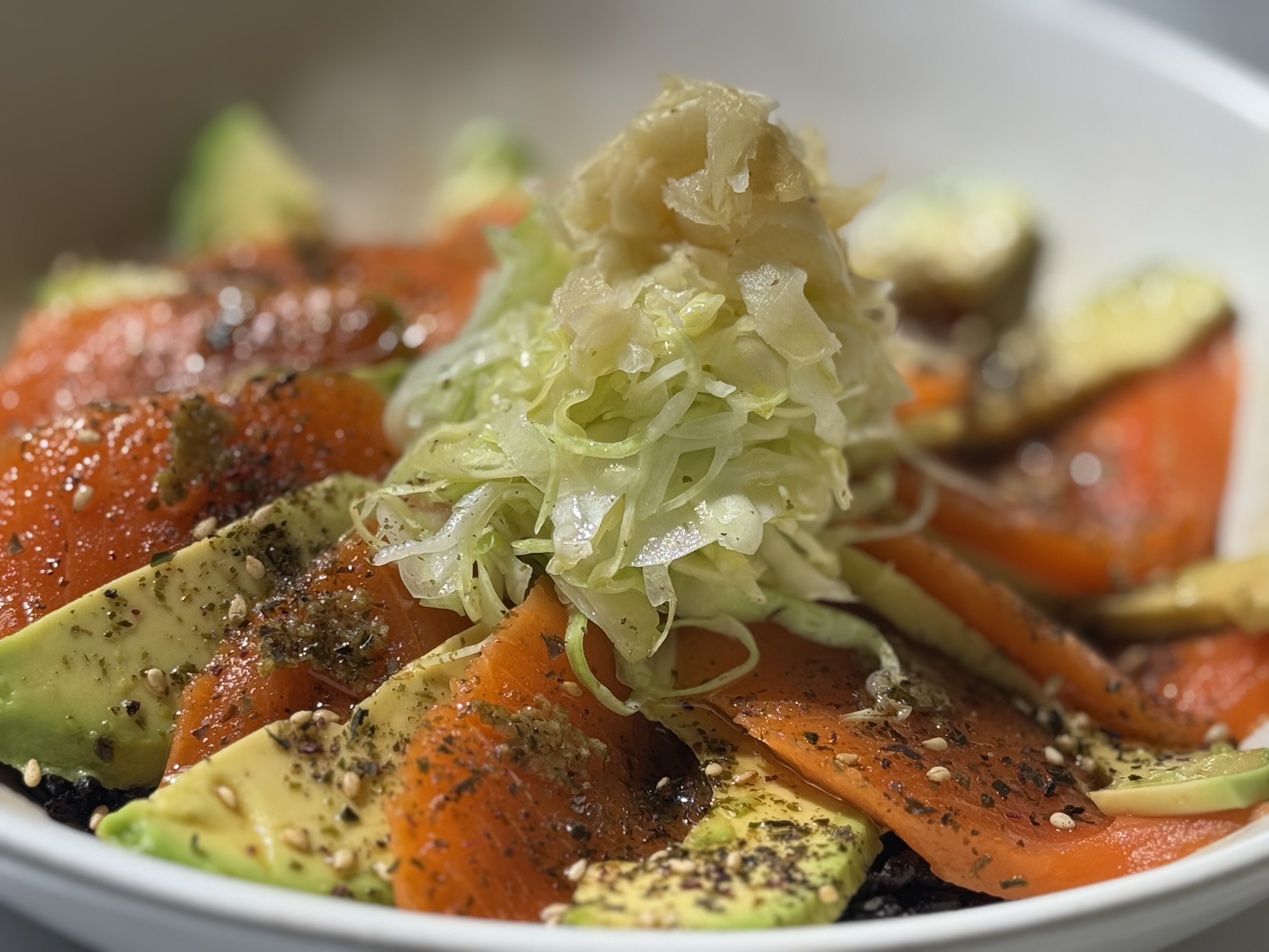 Image of Serve Immediately: Enjoy this beautiful and nutrient-packed chirashi bowl fresh.