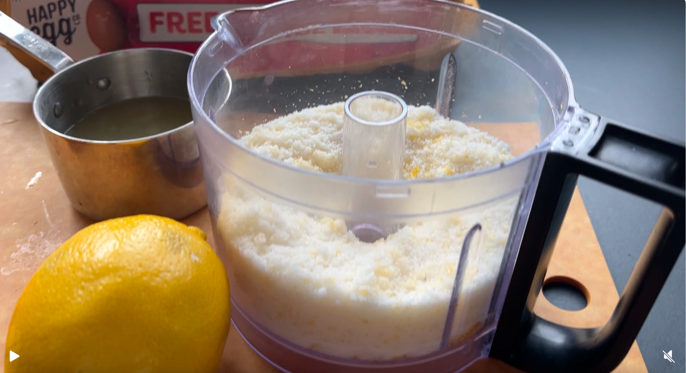 Image of Add the sugar and 2T lemon zest to a small...