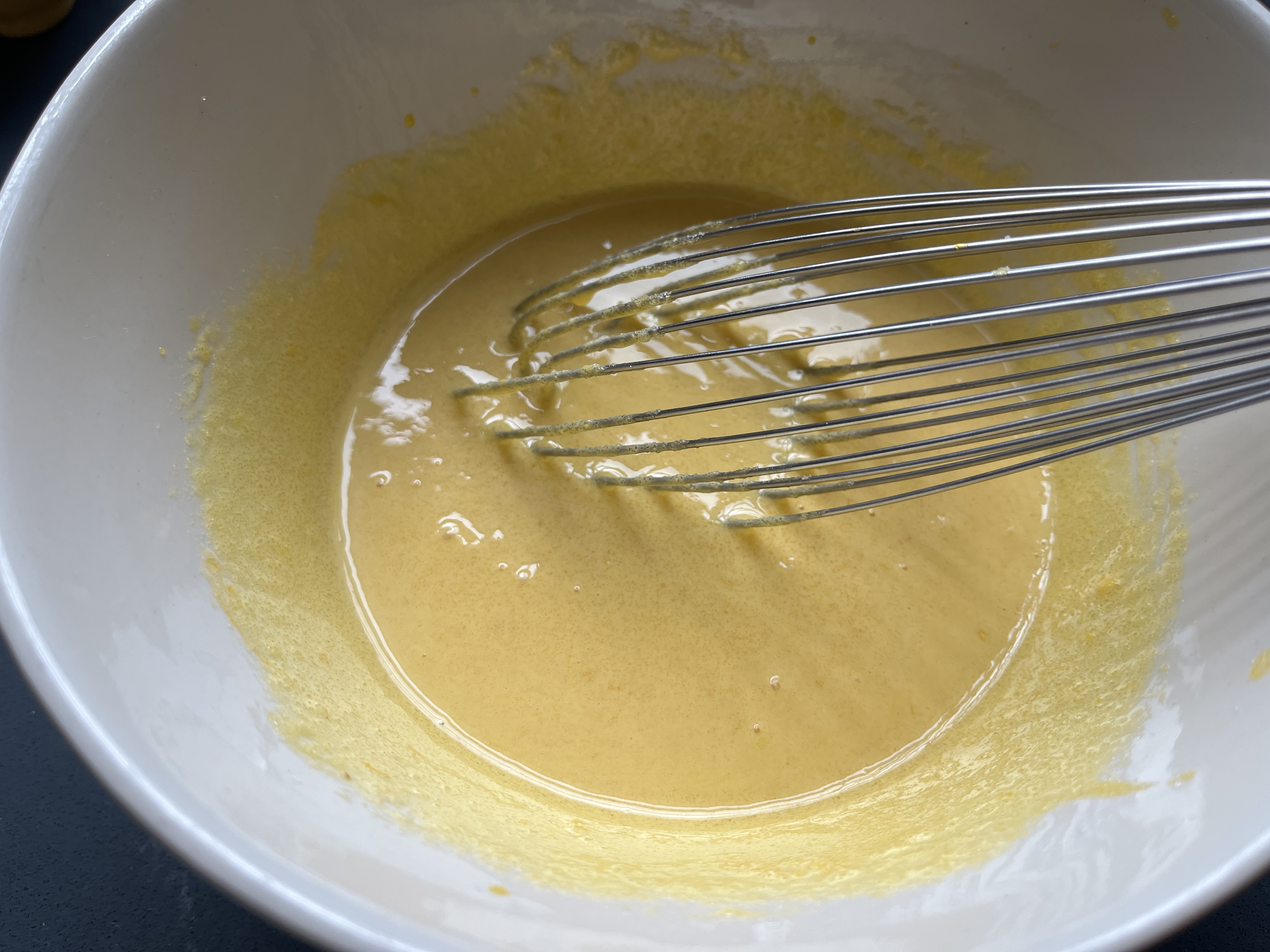 Image of In a small bowl, add the 6 egg yolks and...