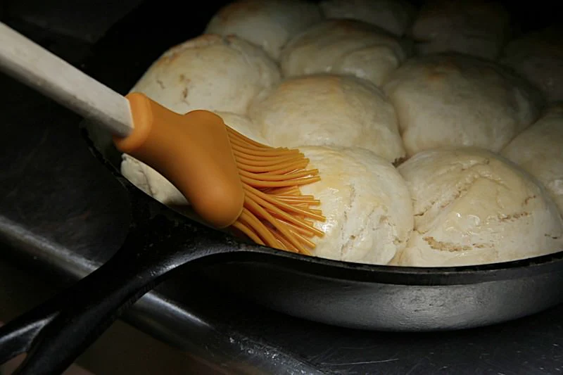 Image of After 15 minutes take the lid off of the skillet....