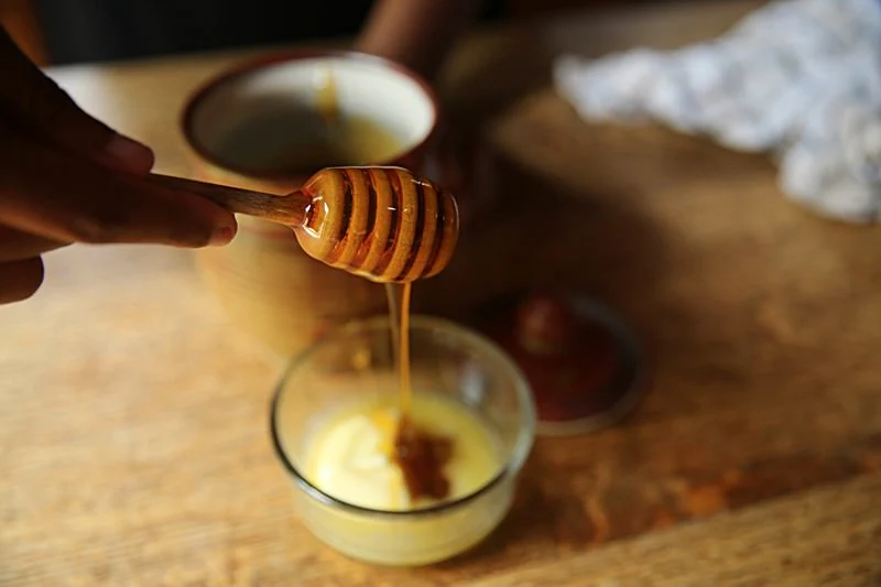 Image of The biscuits are nice and hot, perfect for a drizzle...